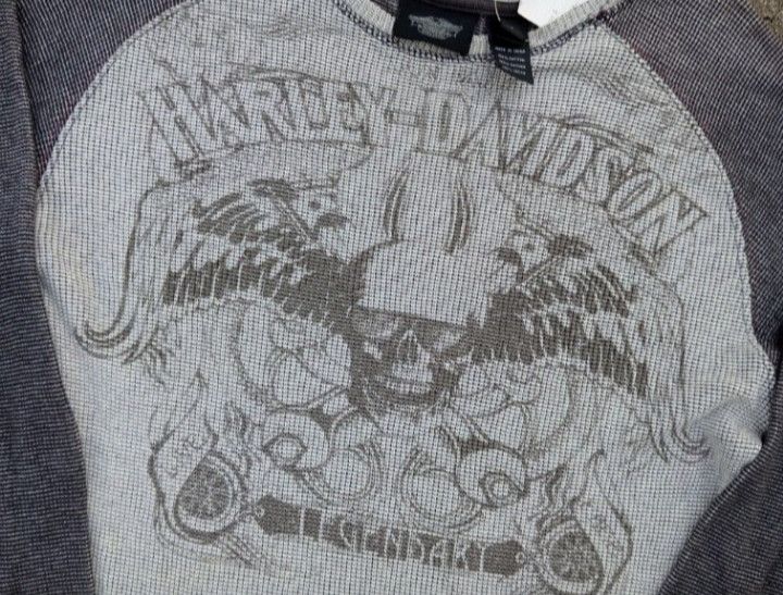 Harley Davidson Harley Davidson 💀🦅 Thermal L/S tshirt Size US S / EU 44-46 / 1 - 1 Thumbnail