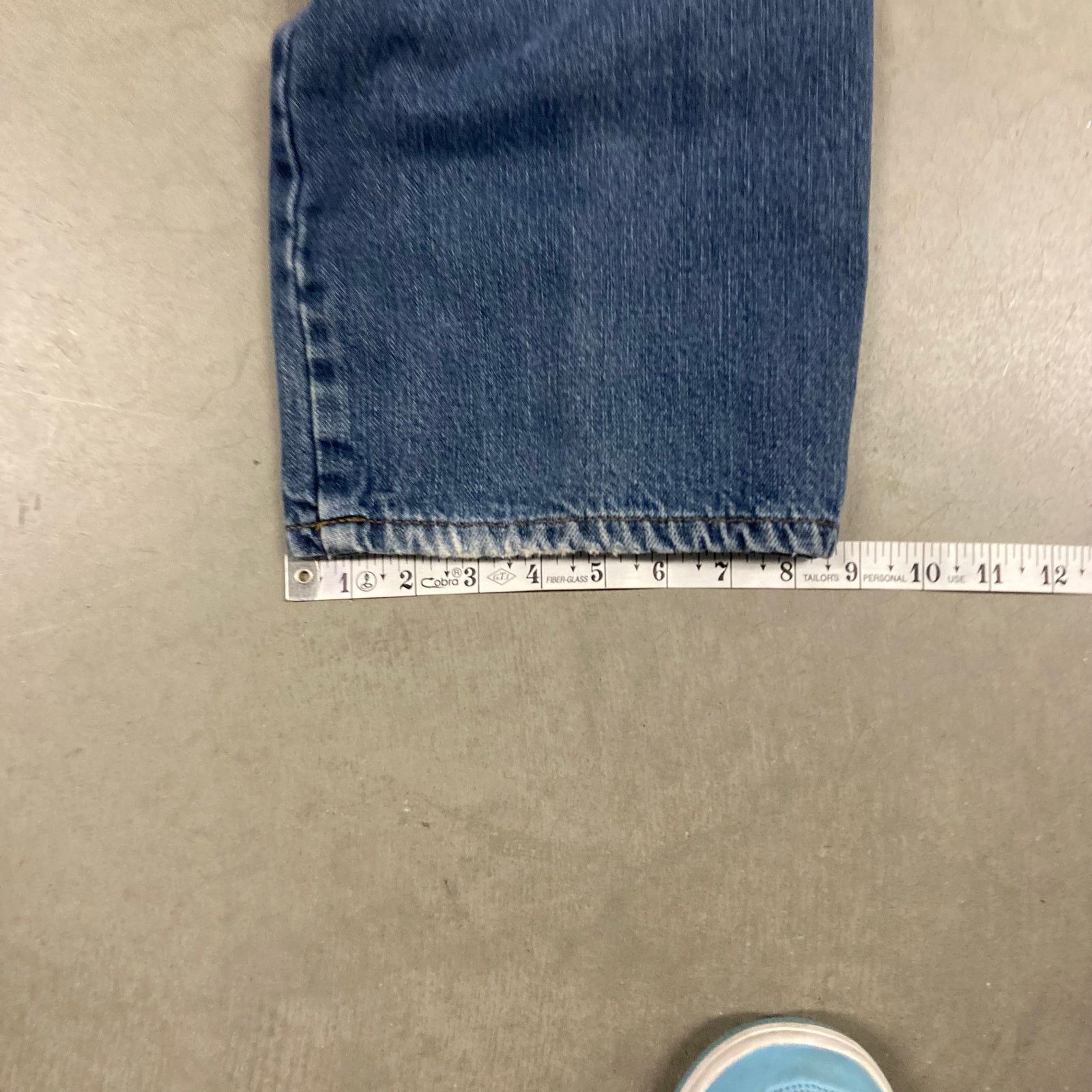 Old Navy × Vintage Baggy Y2K flannel lined Eddie Bauer Jeans 34x32 Size US 34 / EU 50 - 3 Thumbnail