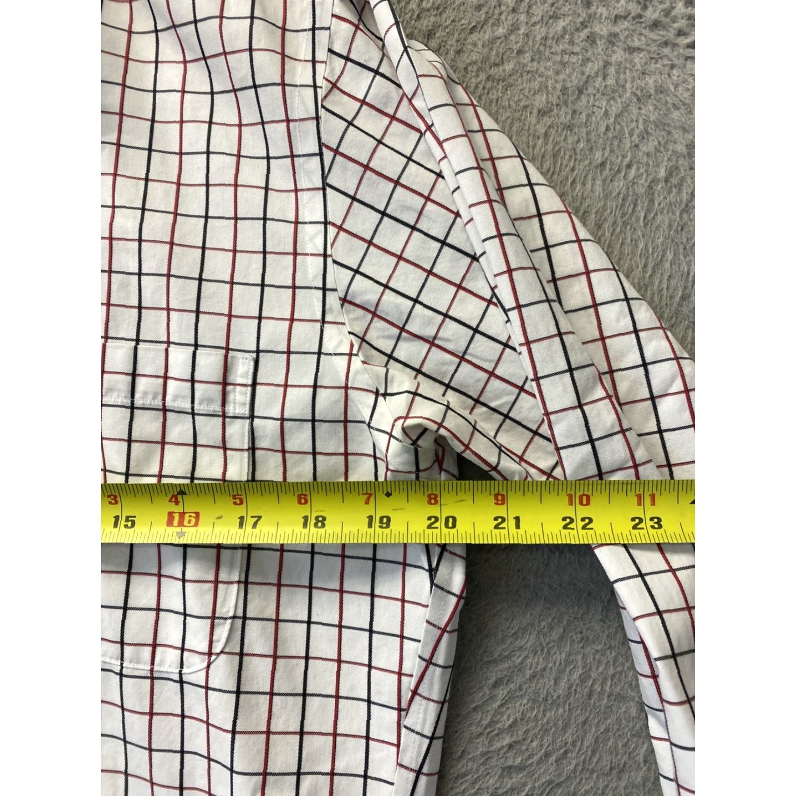 Vintage VINTAGE Paul Frederick Button Shirt Long Sleeve blue white Check Regular 15.5 Mens Button-Up Shirt 15-32 /0482 Size US L / EU 52-54 / 3 - 7 Thumbnail