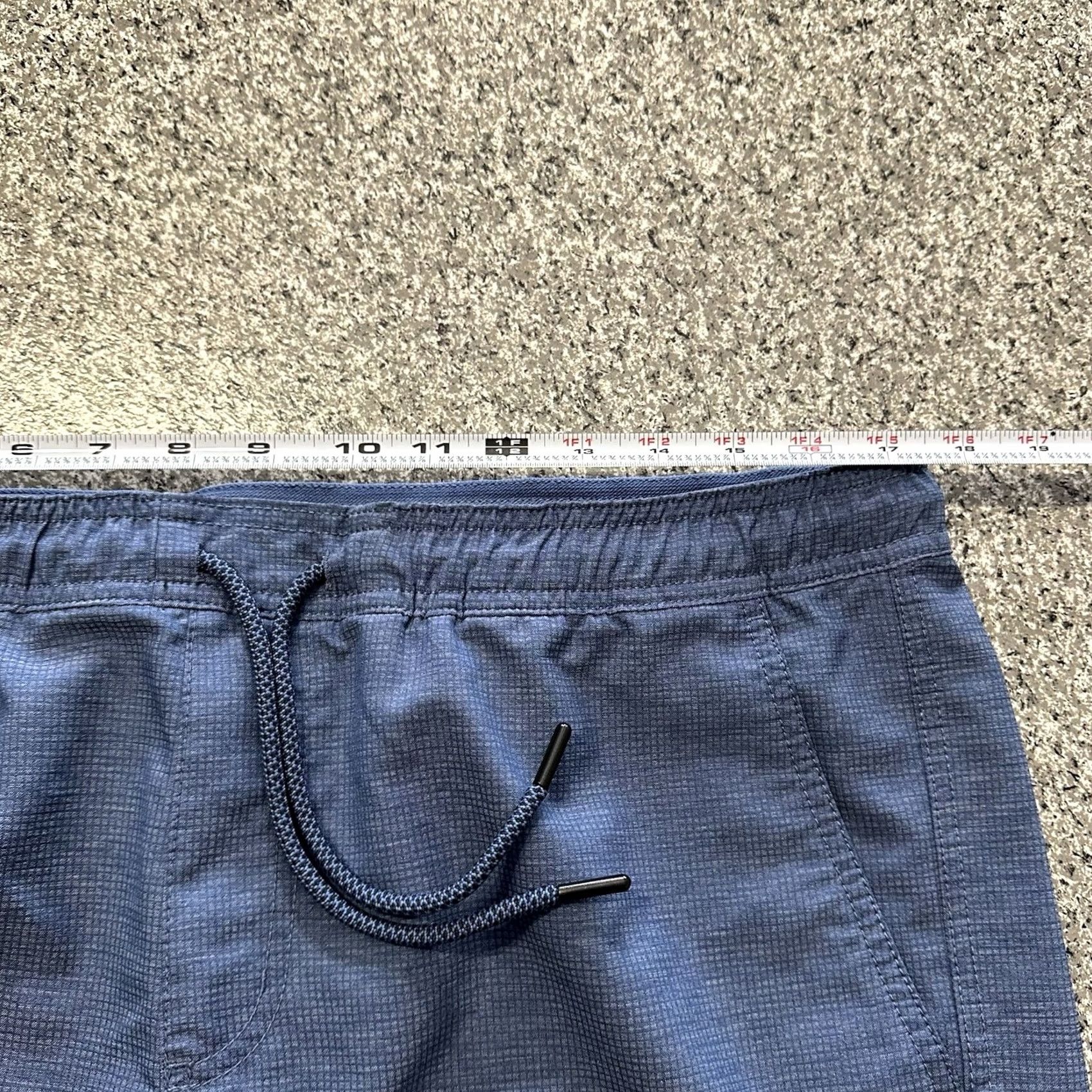 Vintage Copper & Oak Shorts Mens L Active 2 in 1 Tight Lined Drawstring Blue Size US 33 - 5 Thumbnail