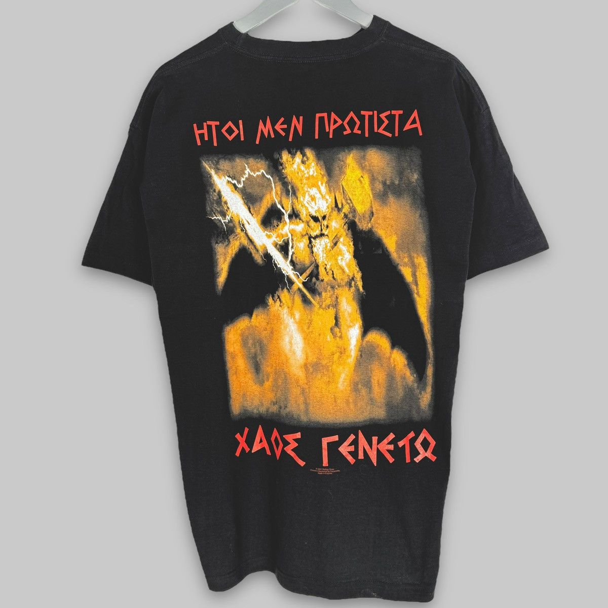 Band Tees Vintage Rotting Christ Euro Metal Razamataz Promo T Shirt Size US XL / EU 56 / 4 - 2 Thumbnail