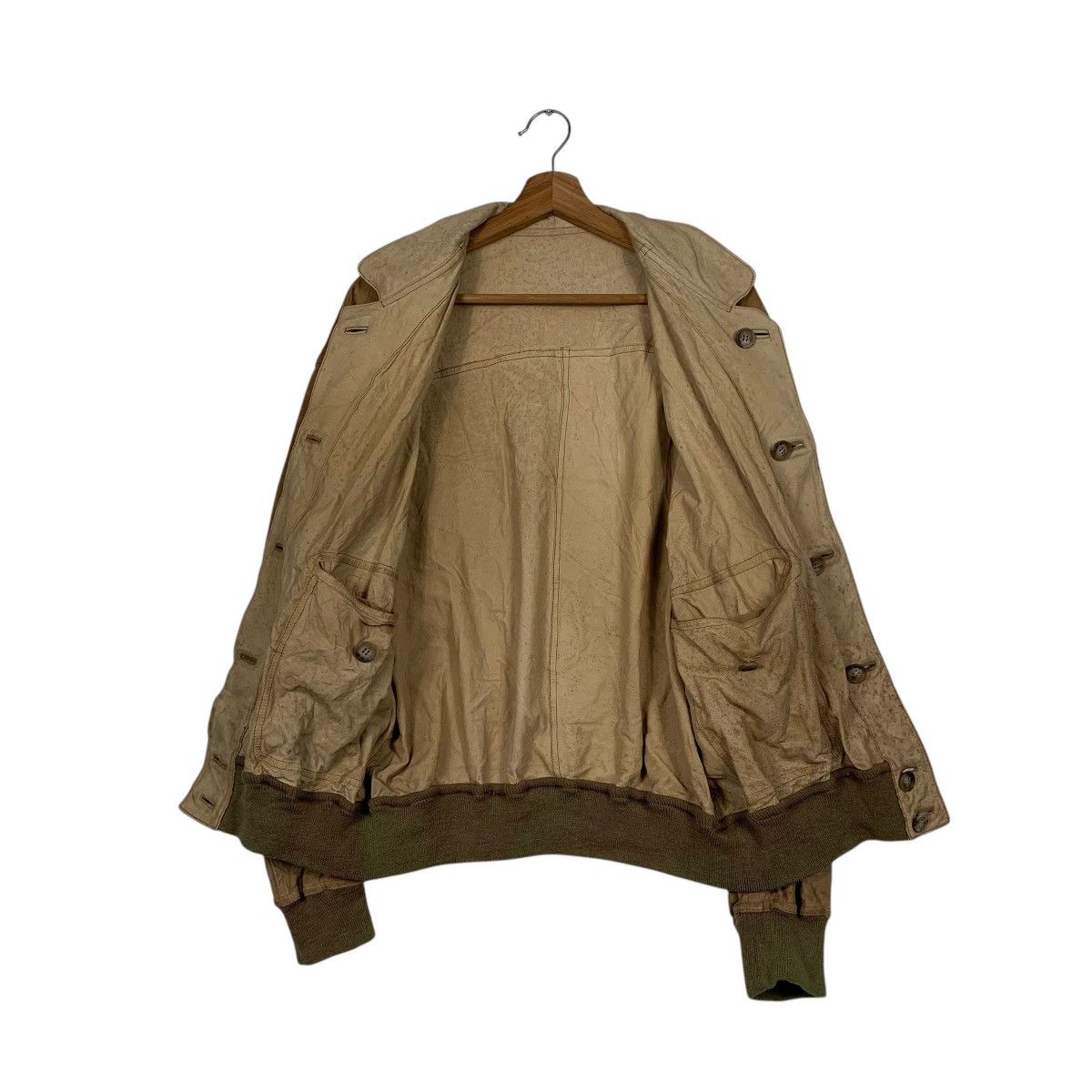 Vintage Vintage Italian Designer Remo Mercalli Suede Leather Jacket Size US M / EU 48-50 / 2 - 11 Thumbnail