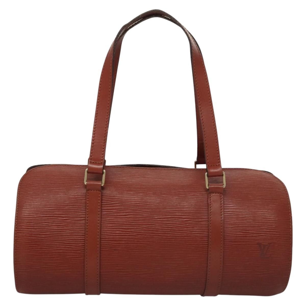 Louis Vuitton Soufflot Brown Leather Handbag (Pre-Owned) Size ONE SIZE - 1 Thumbnail