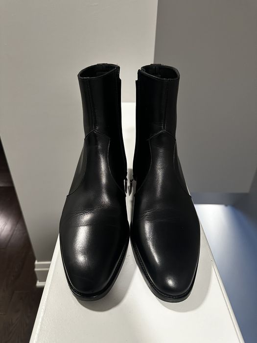 Saint laurent best sale wyatt zip