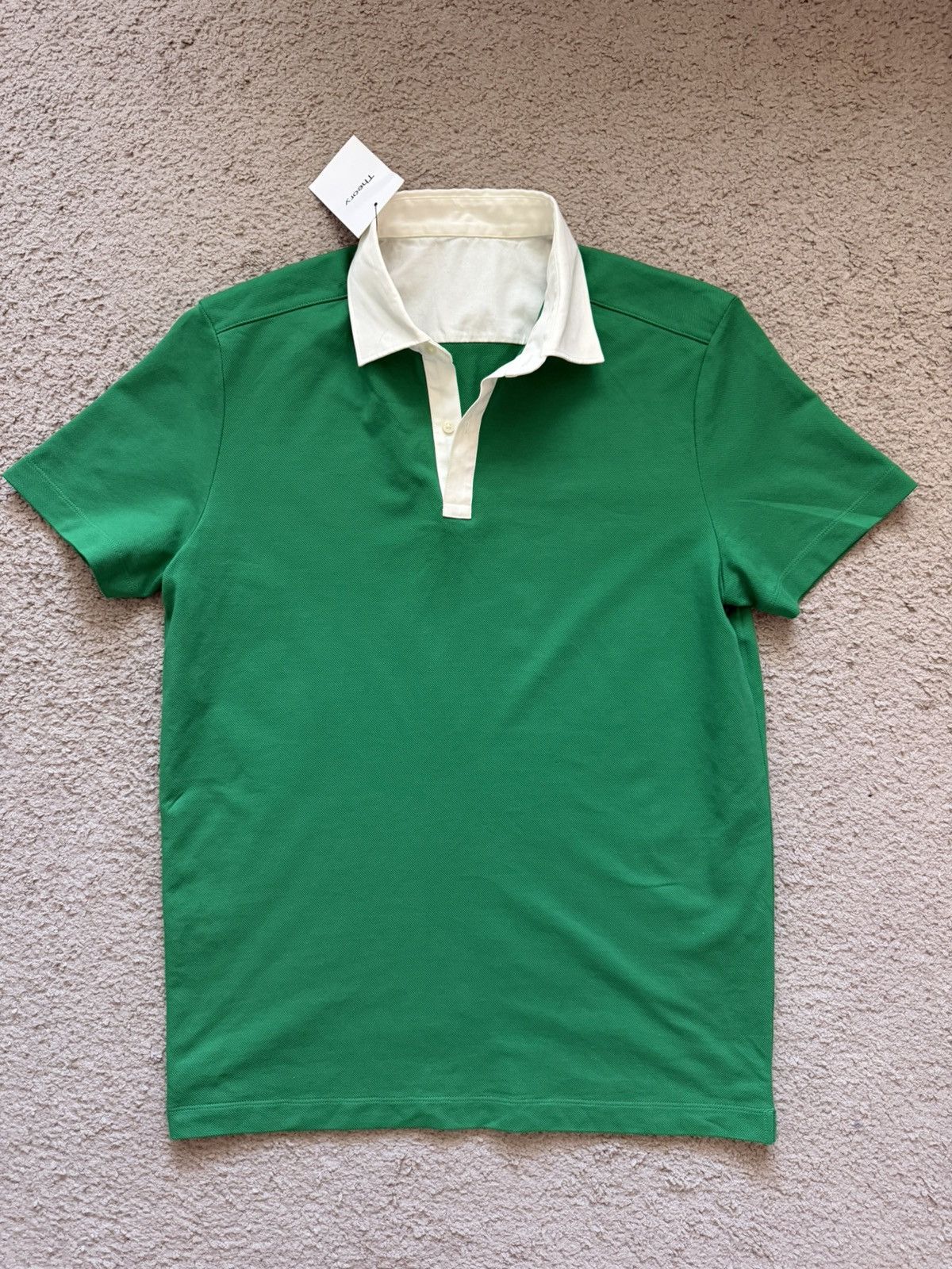 Theory THEORY GREEN POLO SHIRT Size US M / EU 48-50 / 2 - 13 Thumbnail