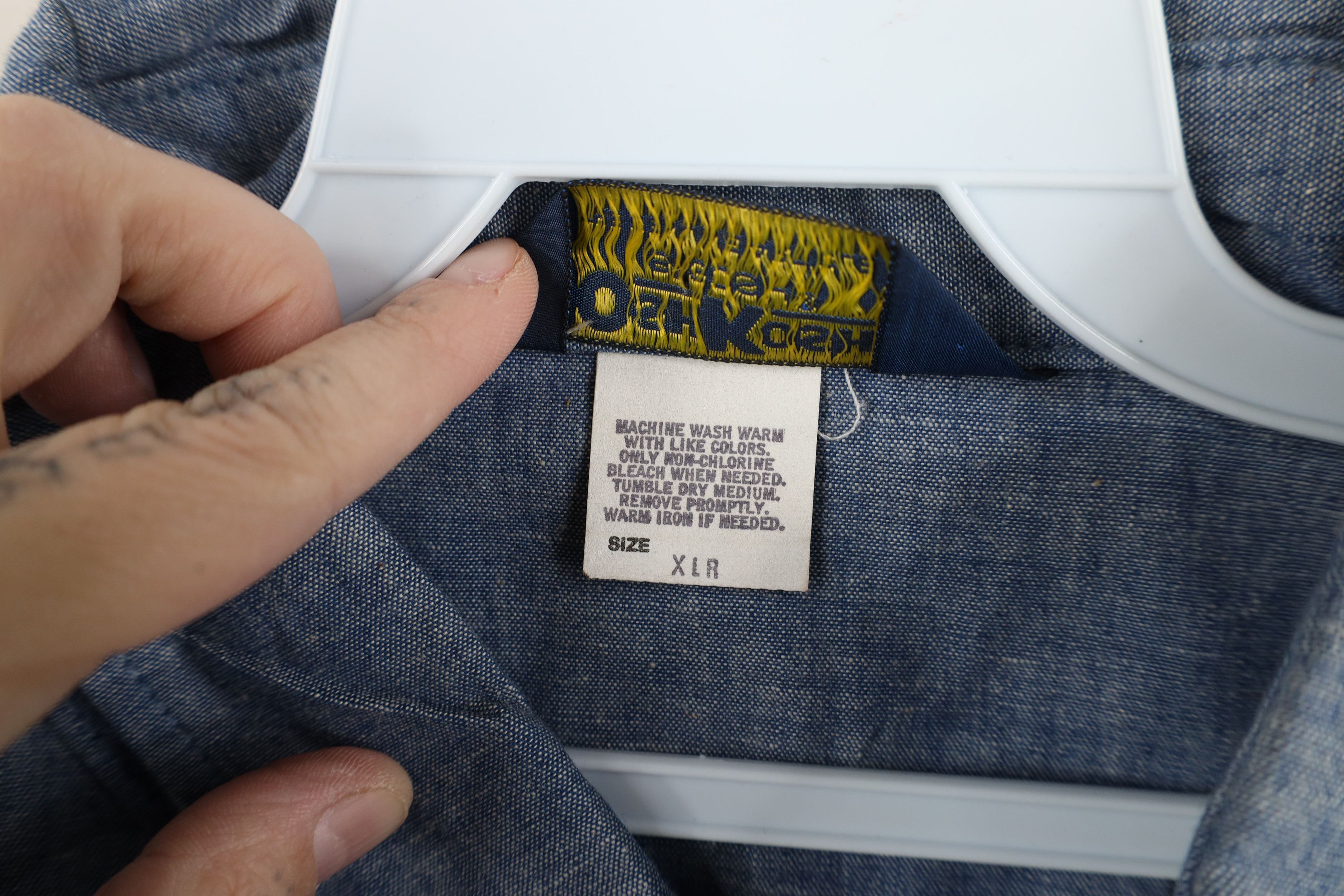 Vintage Deadstock Vintage 70s OshKosh B'Gosh Button Shirt USA Size US XL / EU 56 / 4 - 11 Thumbnail