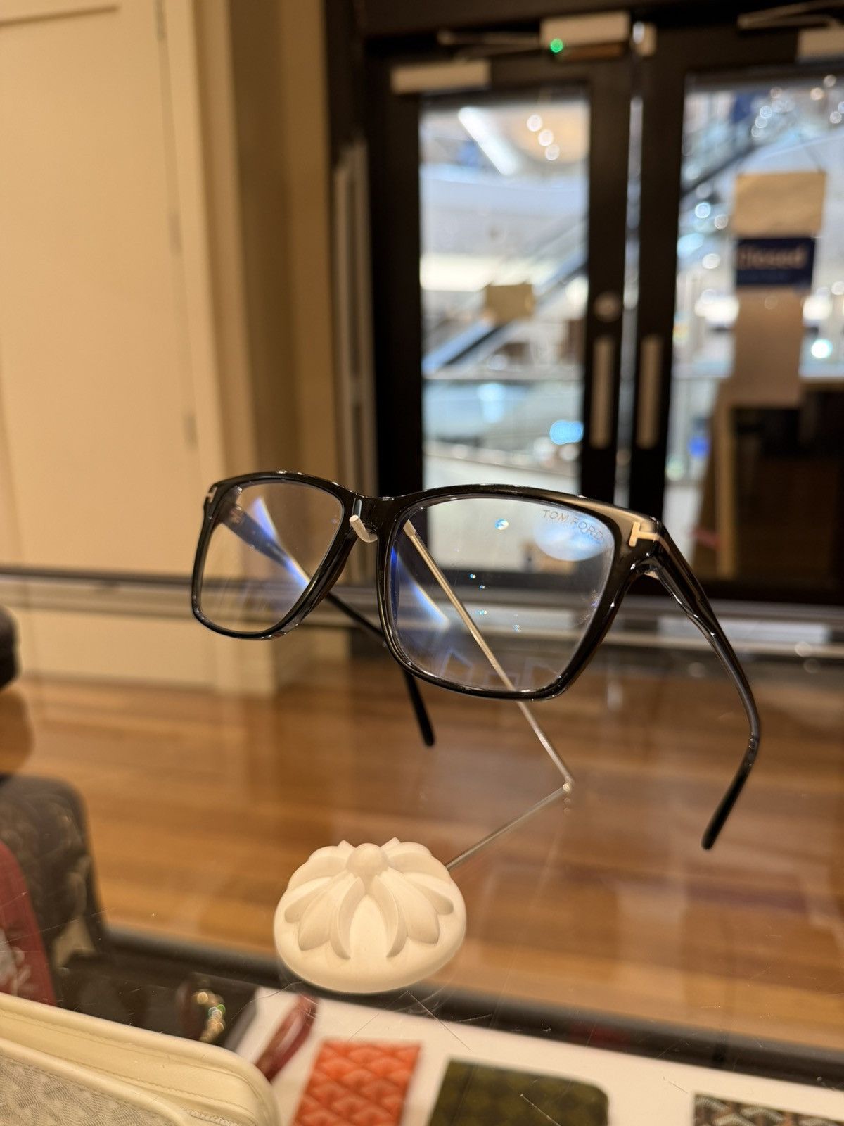 Tom Ford Tom Ford Blue Light Block Square Opticals - TF5817-B Size ONE SIZE - 1 Thumbnail