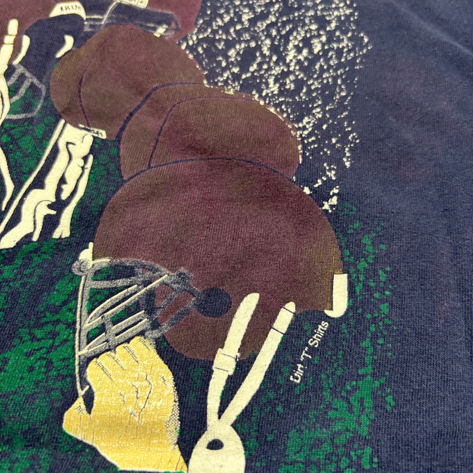 Vintage Vintage 90s Notre Dame Fighting Irish T Shirt Men's XL Size US XL / EU 56 / 4 - 5 Thumbnail