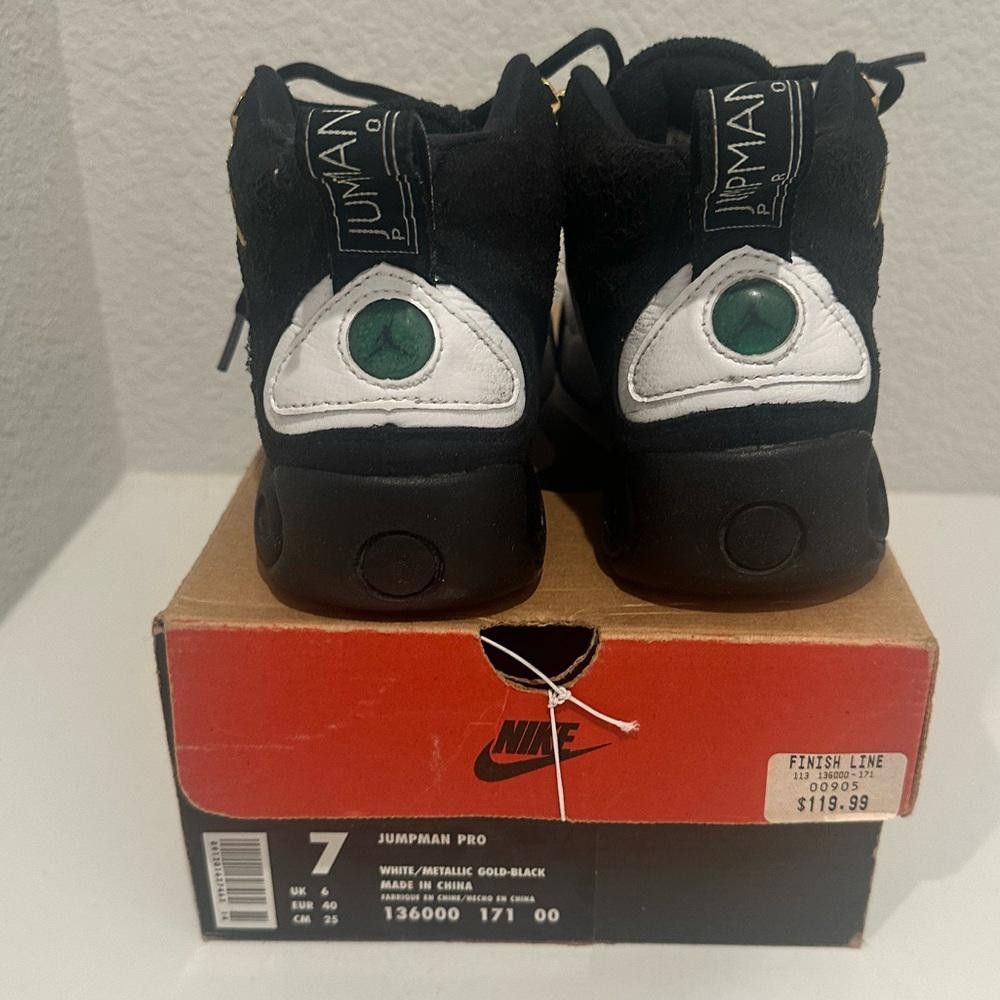 Nike Nike Jordan Jumpman Pro OG Taxi Sneaker White/Black Size 7 Size US 7 / EU 40 - 7 Thumbnail