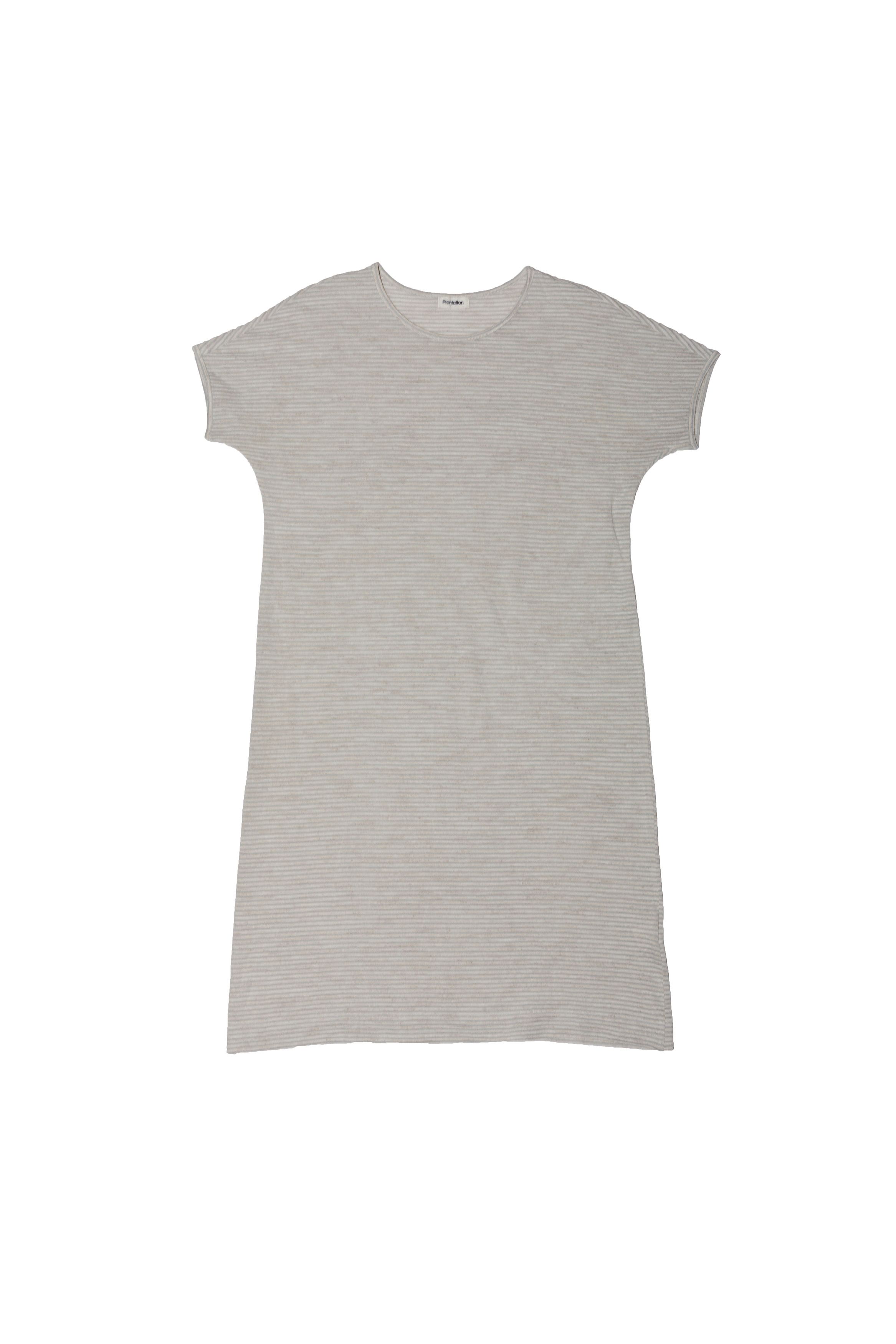 Issey Miyake Tonal Ribbed 3D S/S Dress Top Size M / US 6-8 / IT 42-44 - 1 Thumbnail