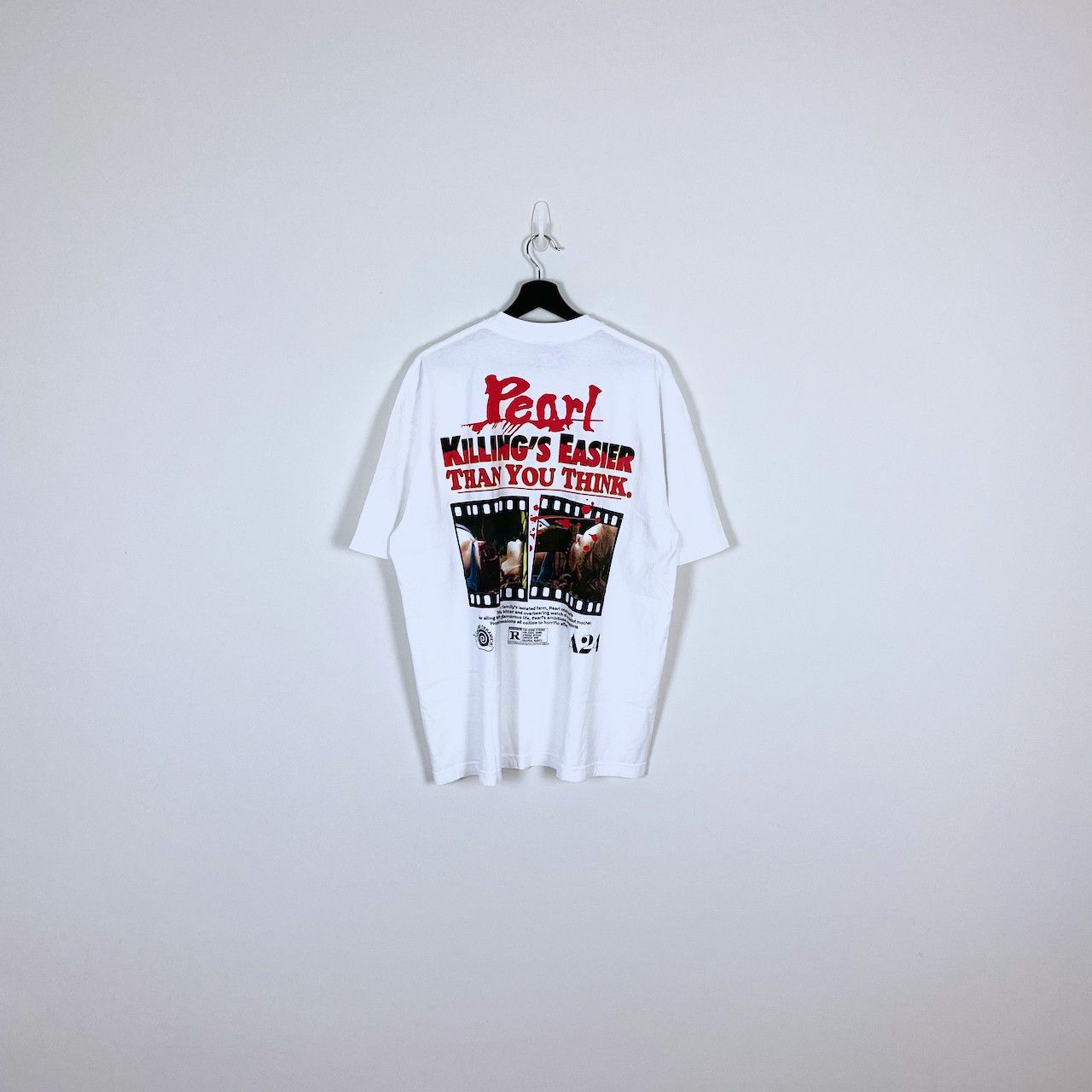 Online Ceramics X A24 PEARL "KILLING'S EASIER THAN YOU THINK" TEE Size US XL / EU 56 / 4 - 2 Thumbnail