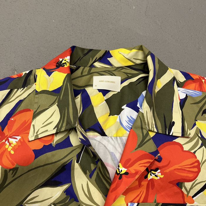 Aime Leon Dore Aimé Leon Dore Cropped Camp Shirt Floral | Grailed