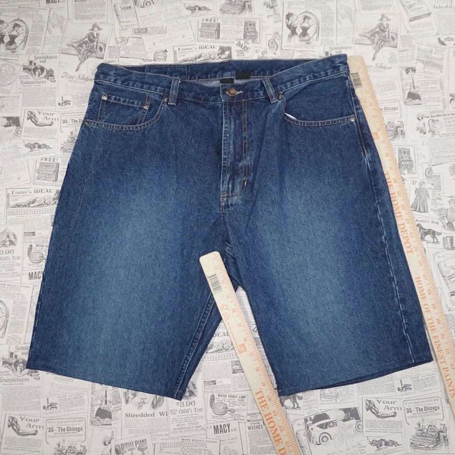 Vintage 38x32 - Vintage / Y2K unleaded brand baggy 2000s denim jorts Size US 38 / EU 54 - 5 Thumbnail