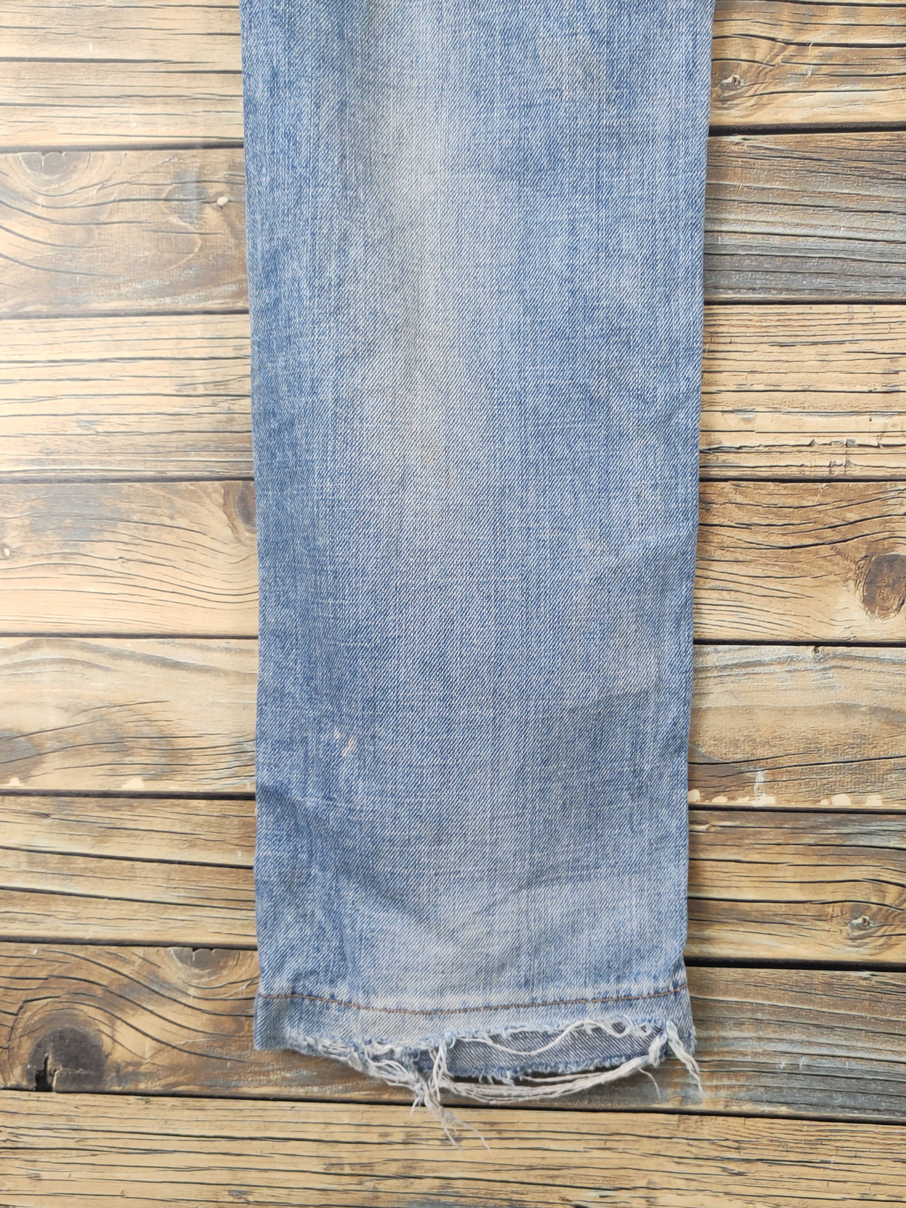 Dolce & Gabbana DL Dolce & Gabbana D&G Blue Distressed Ripped Jeans #W1867 Size 30" / US 8 / IT 44 - 10 Thumbnail