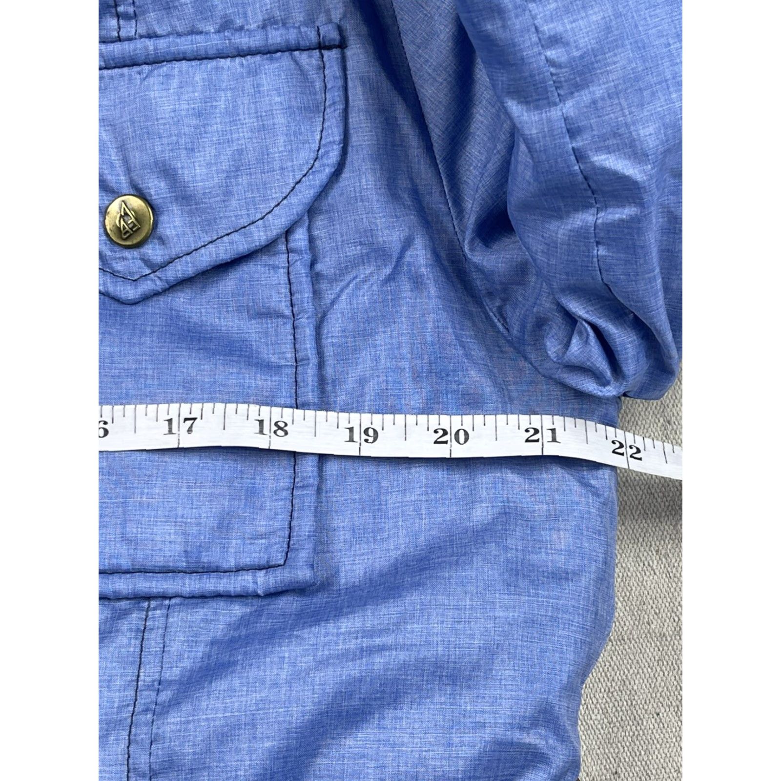 Eddie Bauer VINTAGE Eddie Bauer Down Parka Jacket Coat - Women's L Blue, Hooded Winter Coat, Waist Cinch, Cuff Snaps, Outdoor Apparel - Mens? Womens Size L / US 10 / IT 46 - 7 Thumbnail