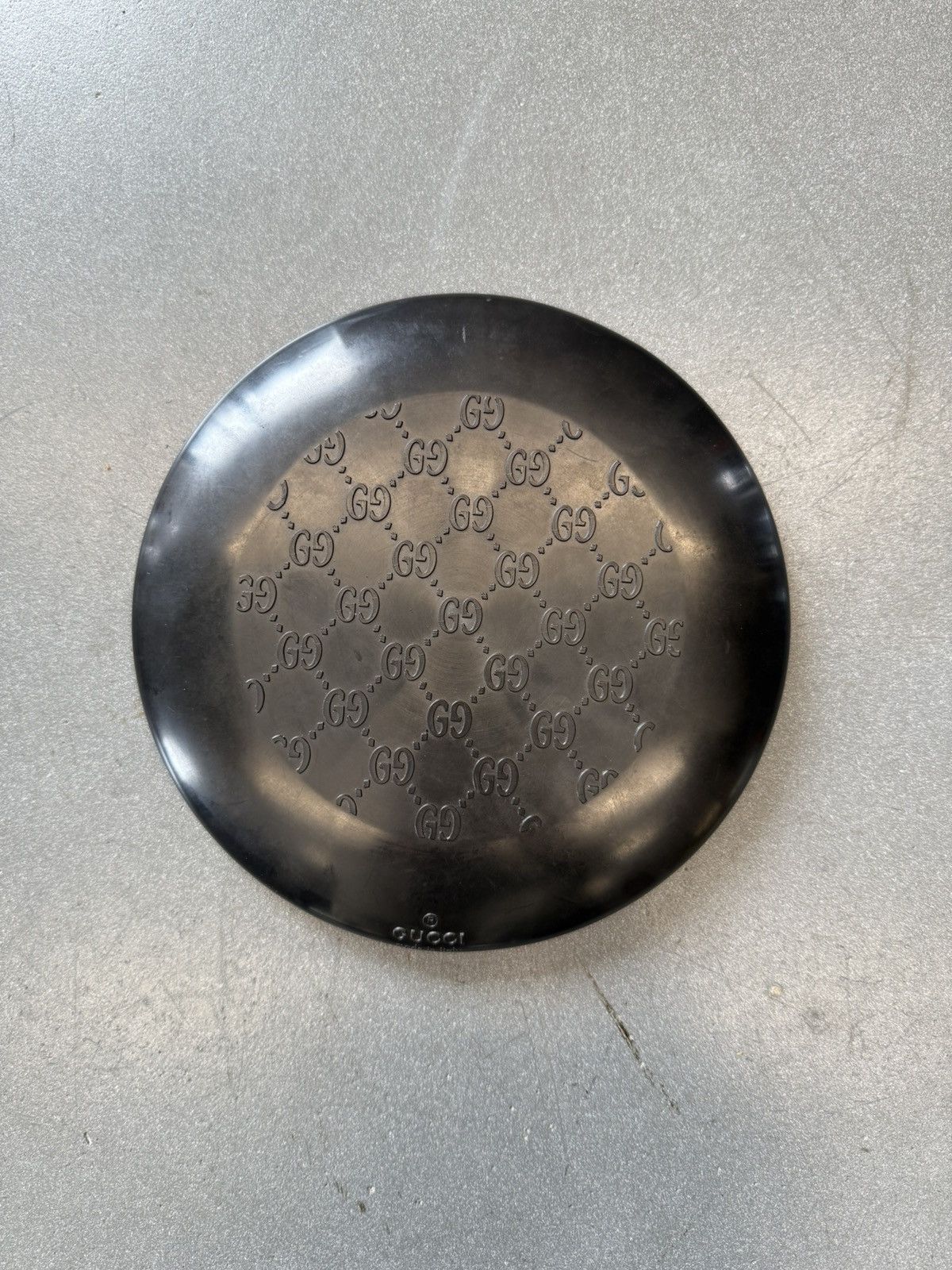 Gucci Gucci GG Monogram Pattern Plastic Black Frisbee Size ONE SIZE - 1 Thumbnail