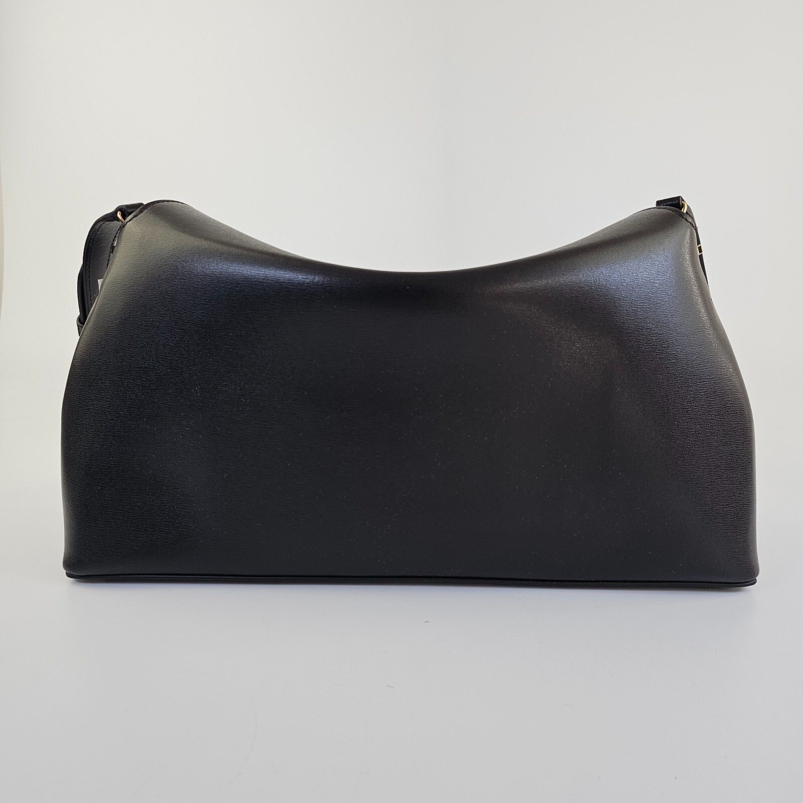 Toteme TOTEME T-Lock Black/Gold Leather Top Handle Bag New Size ONE SIZE - 7 Thumbnail
