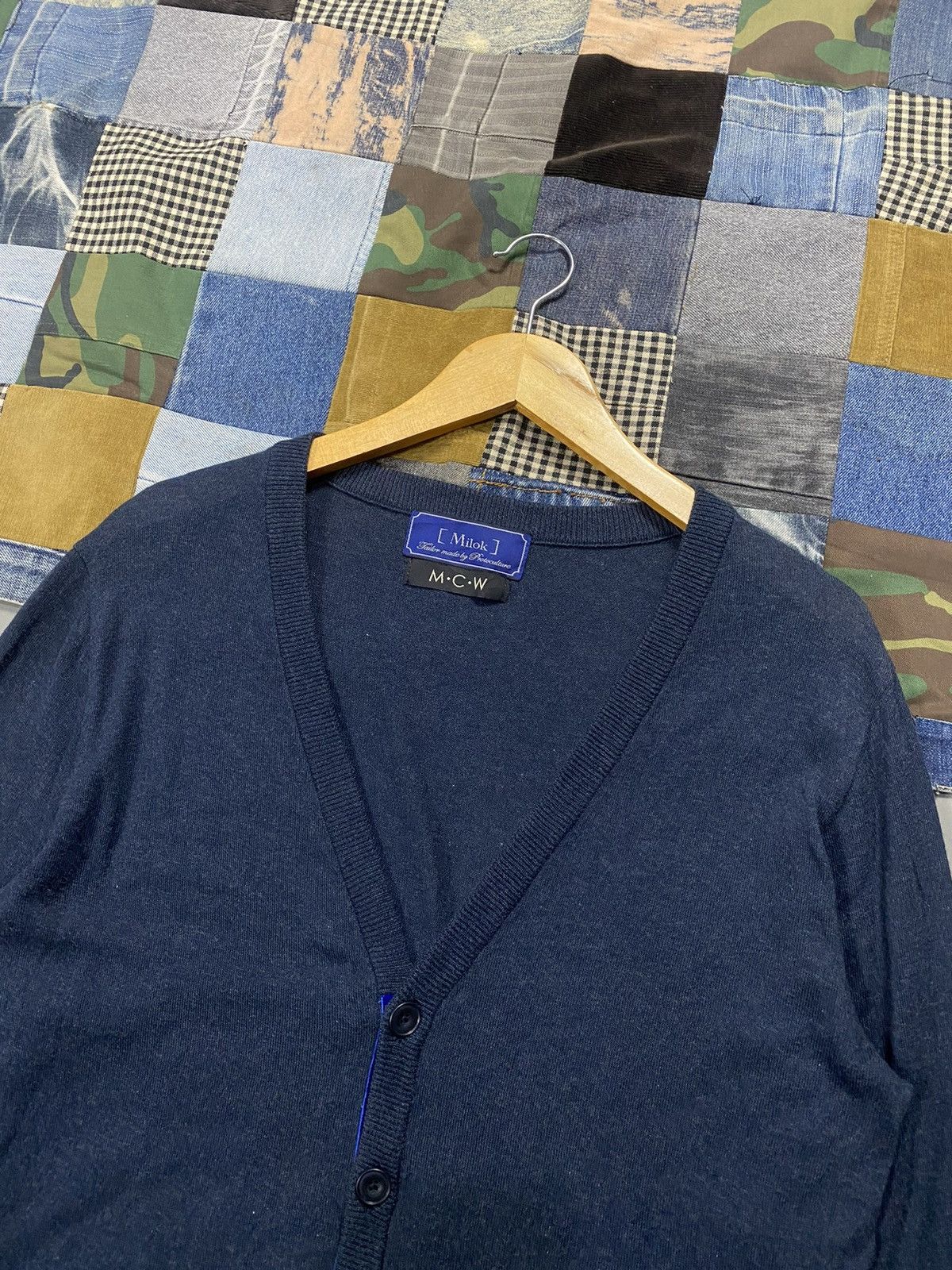 Japanese Brand Milok Japanese Cardigan Size US M / EU 48-50 / 2 - 2 Thumbnail