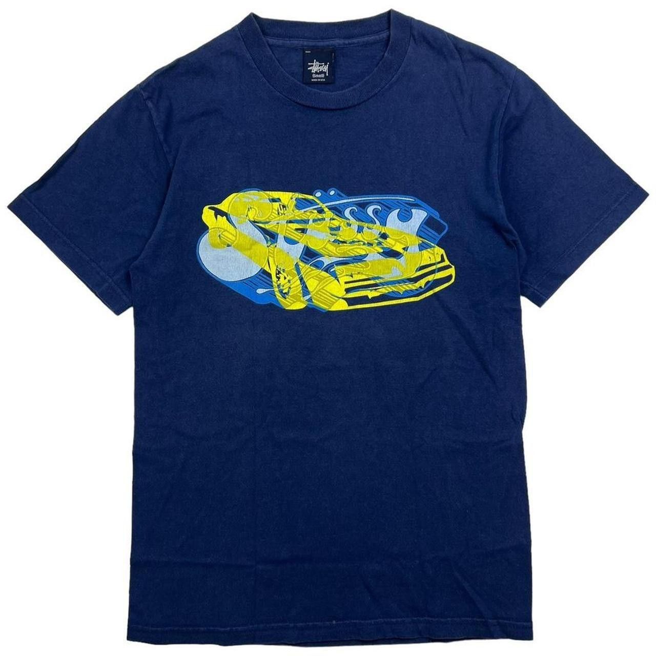 Stussy Vintage 2000s Stussy Car T-Shirt - Small Size US S / EU 44-46 / 1 - 1 Thumbnail