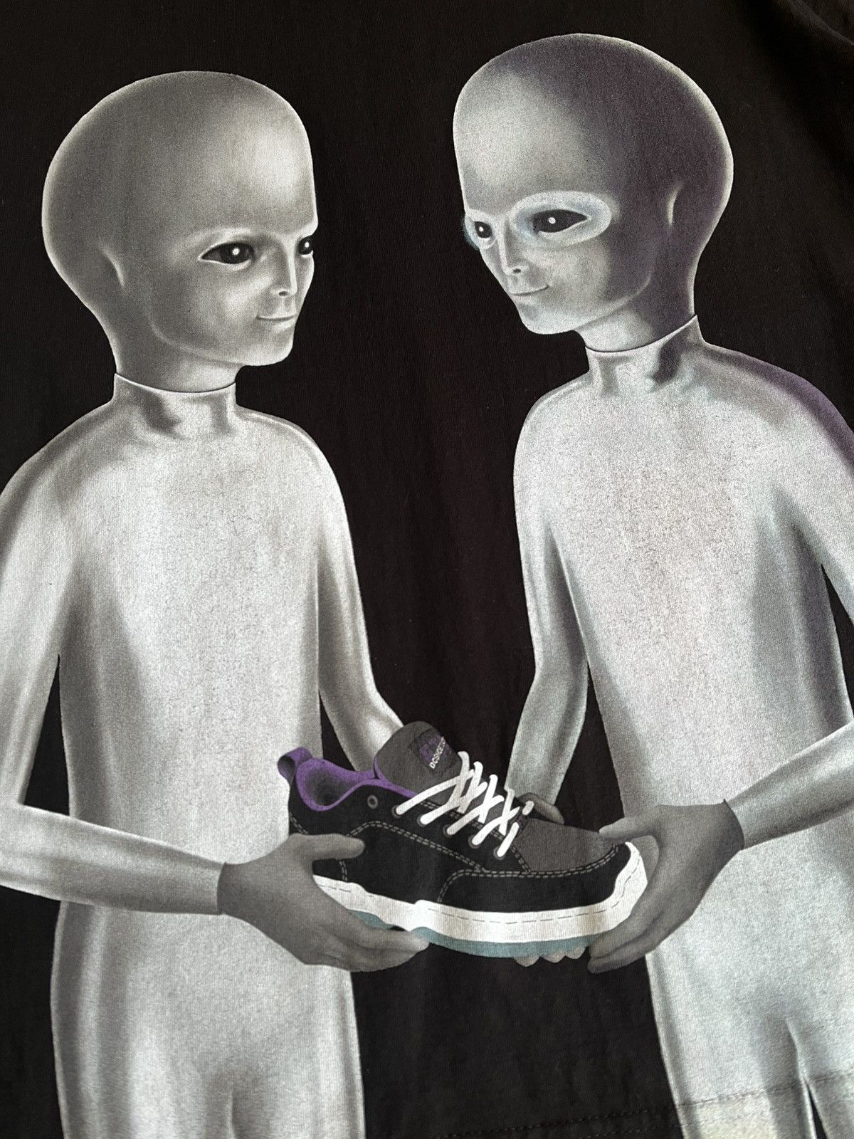 DC × Fuck The Population FTP DC Alien Graphic Tee Black Size Large Size US L / EU 52-54 / 3 - 2 Thumbnail