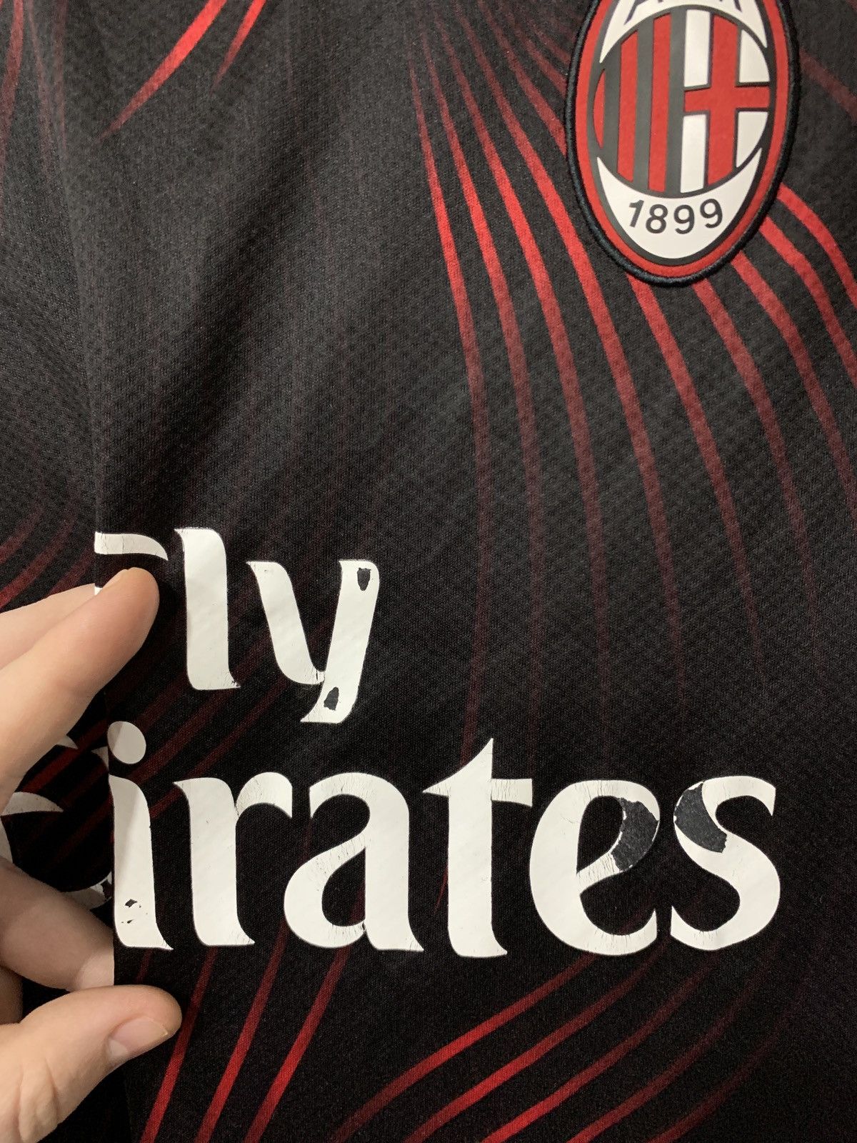 Puma AC Milan 2019 Third Football Shirt Puma Soccer Jersey Size M Size US M / EU 48-50 / 2 - 9 Thumbnail