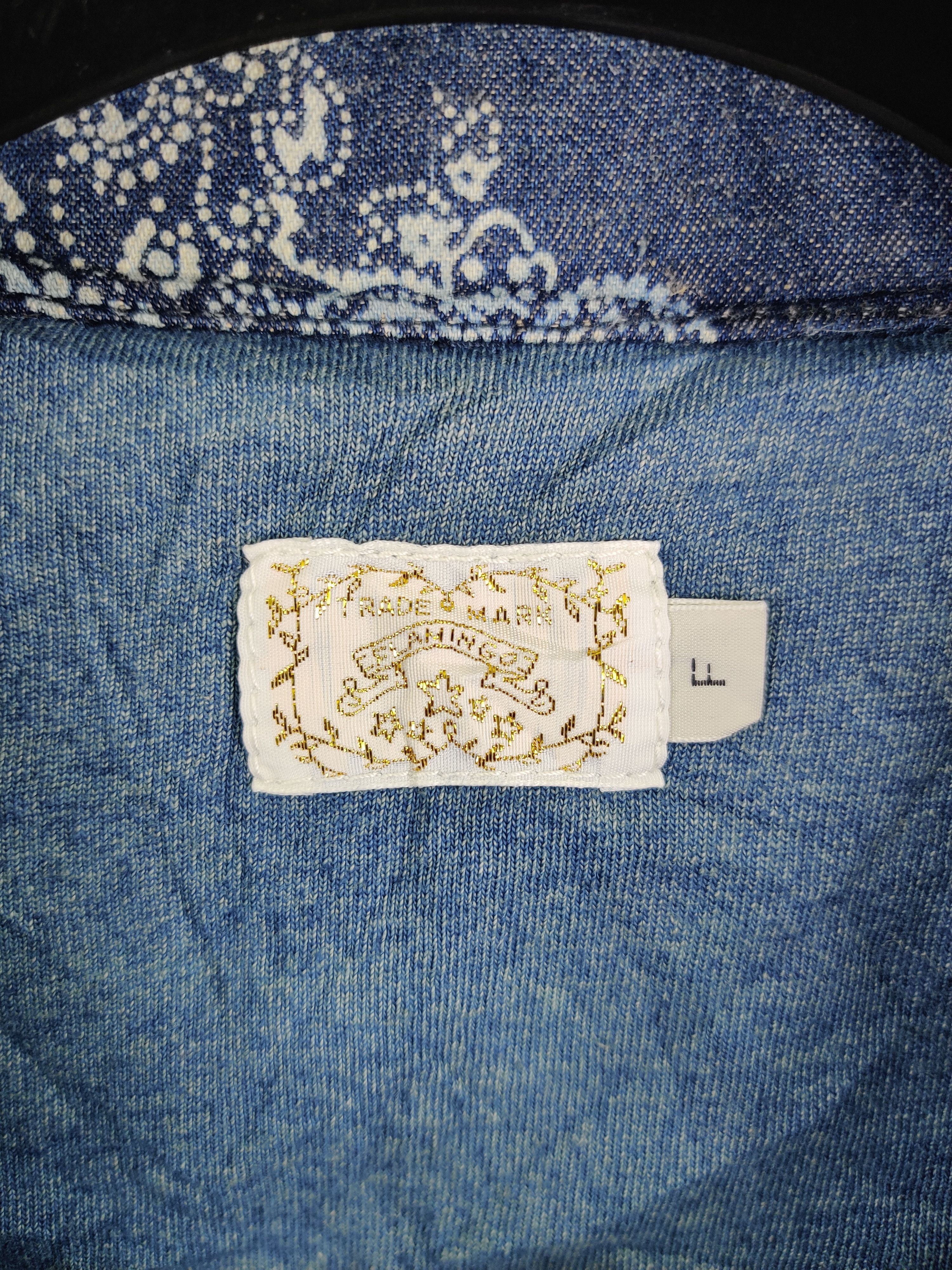 Japanese Brand Flamingo Firm Paisley Puffer Vest Inspired Kapital Size US M / EU 48-50 / 2 - 7 Thumbnail