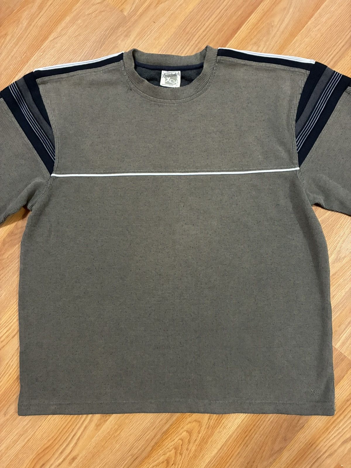 Point Zero Sz L Xtreme Gear Ribbed Crewneck Long Sleeve Shirt Fleece XG Size US L / EU 52-54 / 3 - 5 Thumbnail