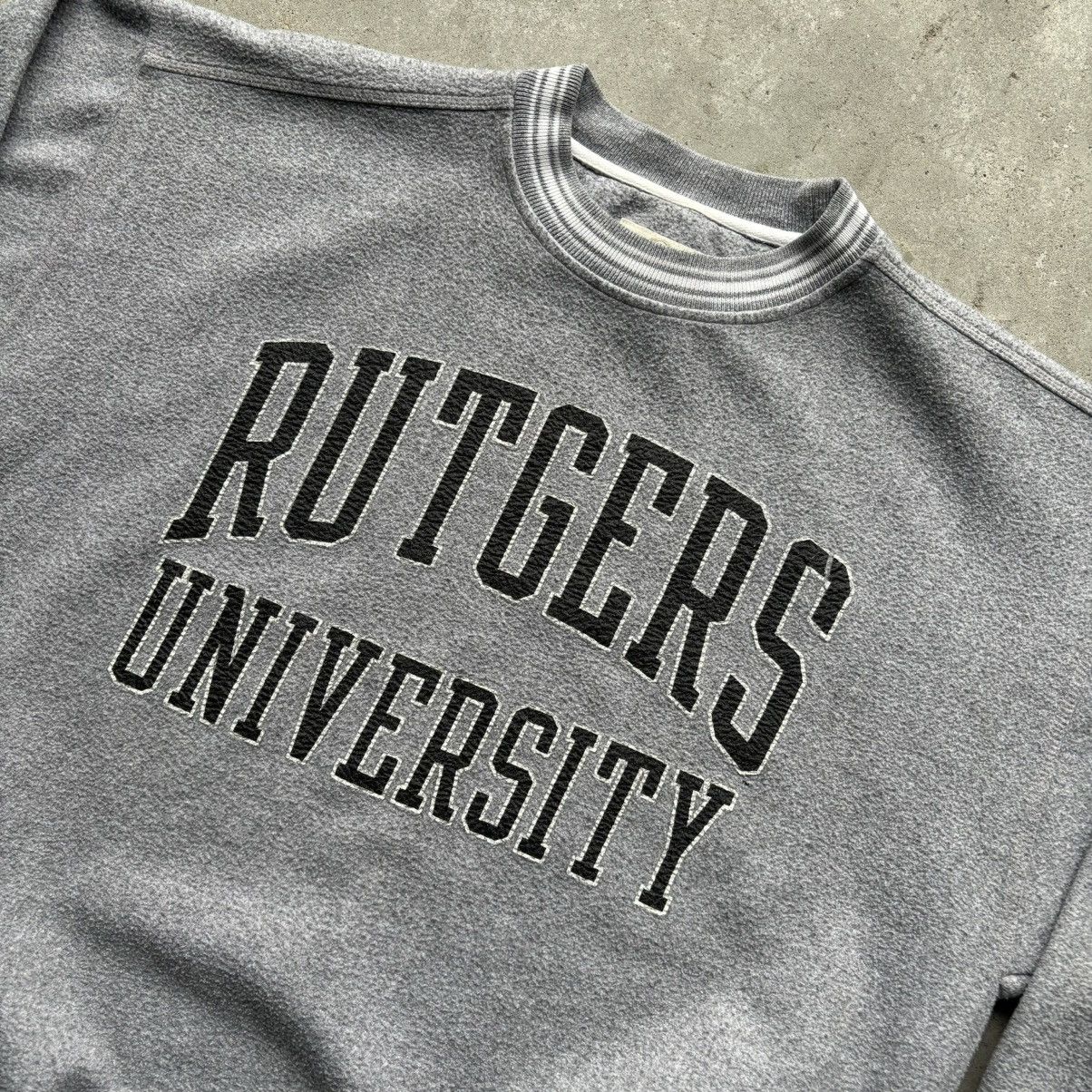 Gear for Sports vintage 90s RUTGERS UNIVERSITY college Spellout sweatshirt Size US XL / EU 56 / 4 - 8 Thumbnail