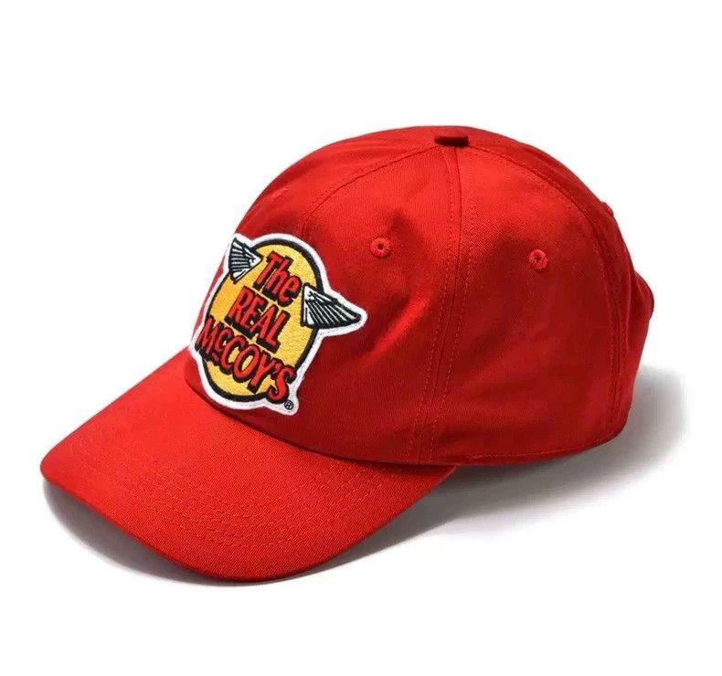 The Real McCoy's The REAL McCOY'S Embroidered Logo Baseball Cap Size ONE SIZE - 1 Thumbnail