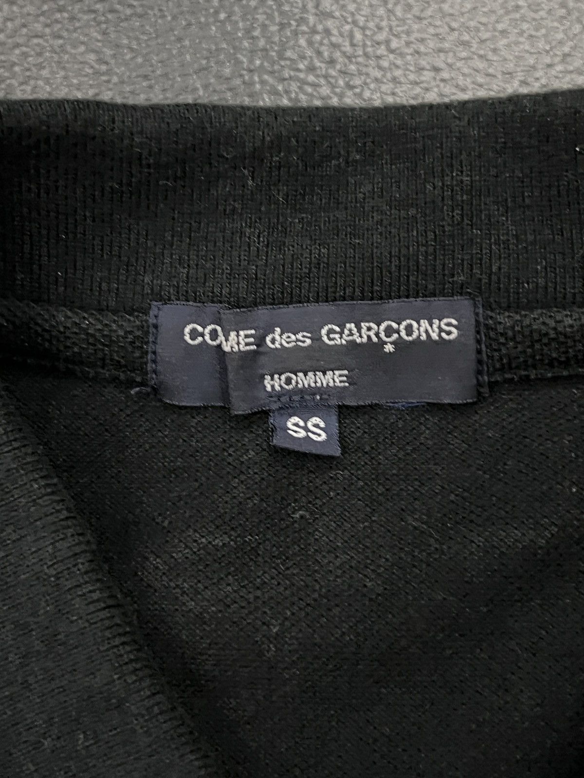 Comme des Garcons Homme Plus Comme des Garçons Homme 2008 Embroidered Chest Short Sleeve Size US S / EU 44-46 / 1 - 12 Thumbnail