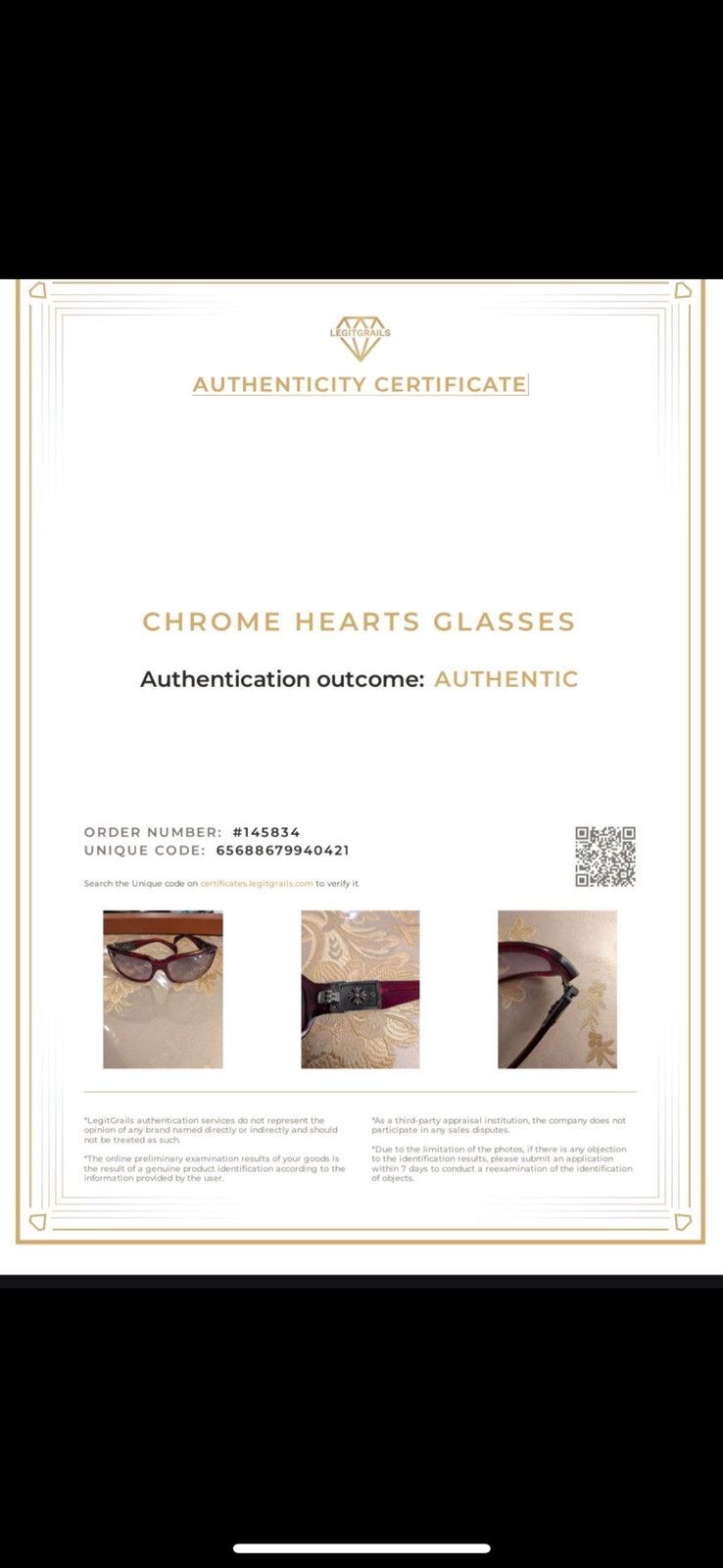 Chrome Hearts Chrome hearts Sunglasses Size ONE SIZE - 9 Thumbnail