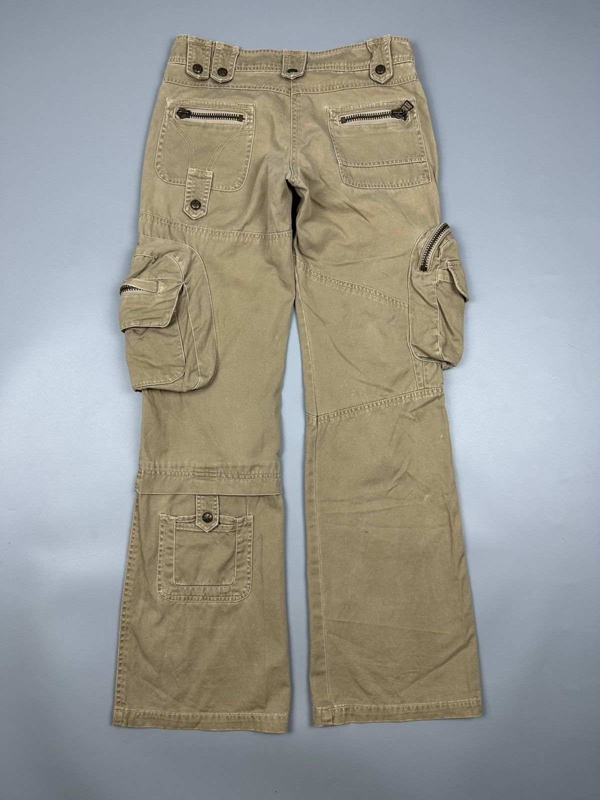 If Six Was Nine × Le Grande Bleu (L.G.B.) Rare Japanese Brand Tactical Multi Pocket Pants Size US 30 / EU 46 - 2 Thumbnail