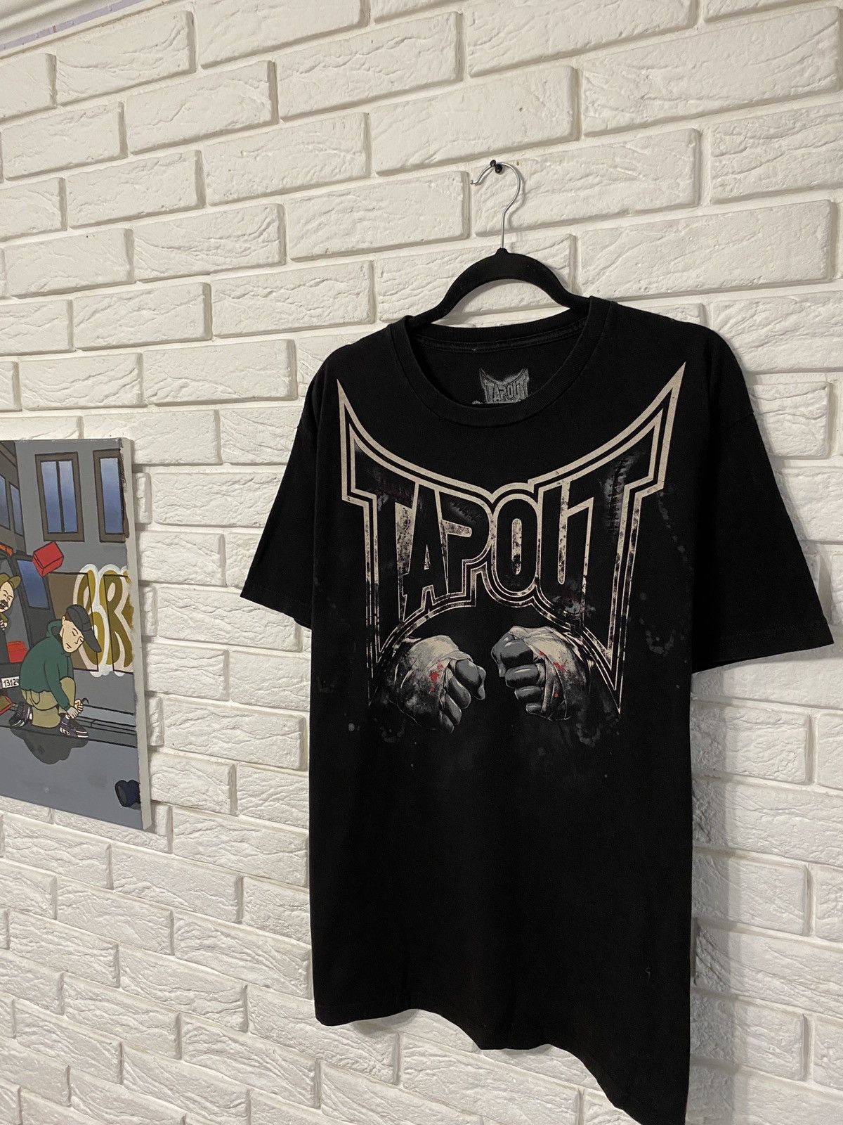 Affliction × Tapout Rare Y2K Tapout Signature Series Tee Fight Size US L / EU 52-54 / 3 - 2 Thumbnail
