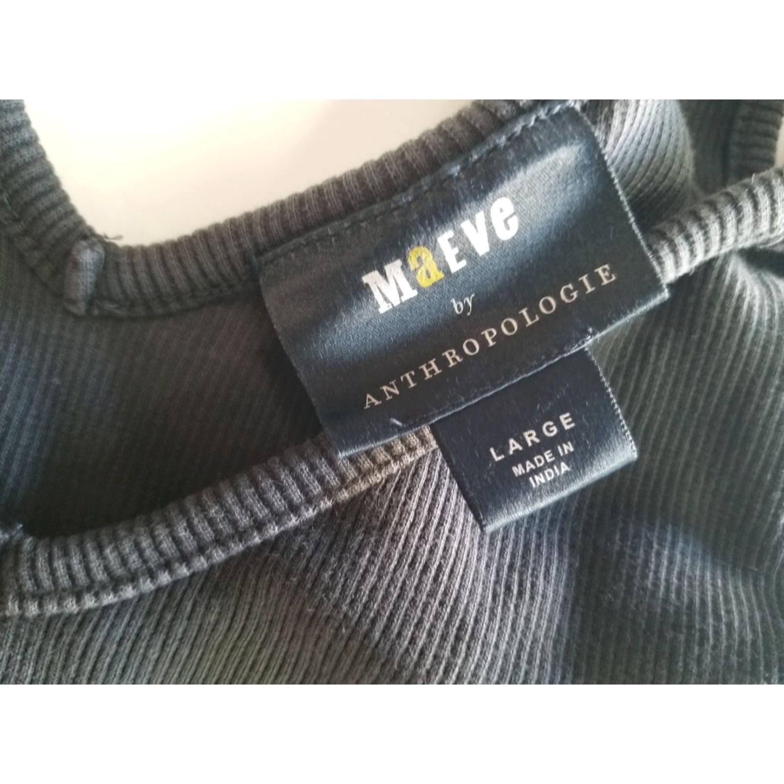 Anthropologie Maeve Anthropologie Bow-Tie Tank Top Gray Women's Size Large Size L / US 10 / IT 46 - 5 Thumbnail