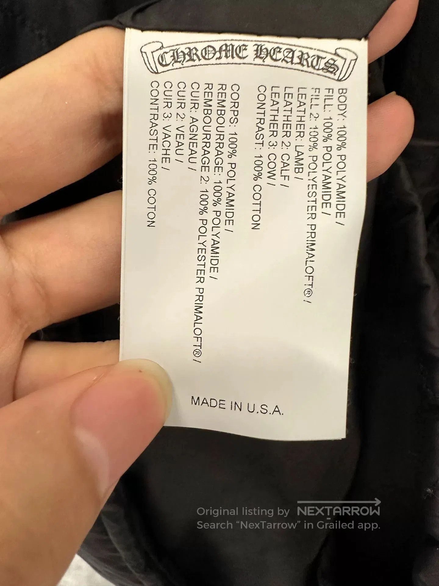 Chrome Hearts Chrome Hearts Mattyboy Nylon Diamond Shirt. Size US L / EU 52-54 / 3 - 5 Thumbnail