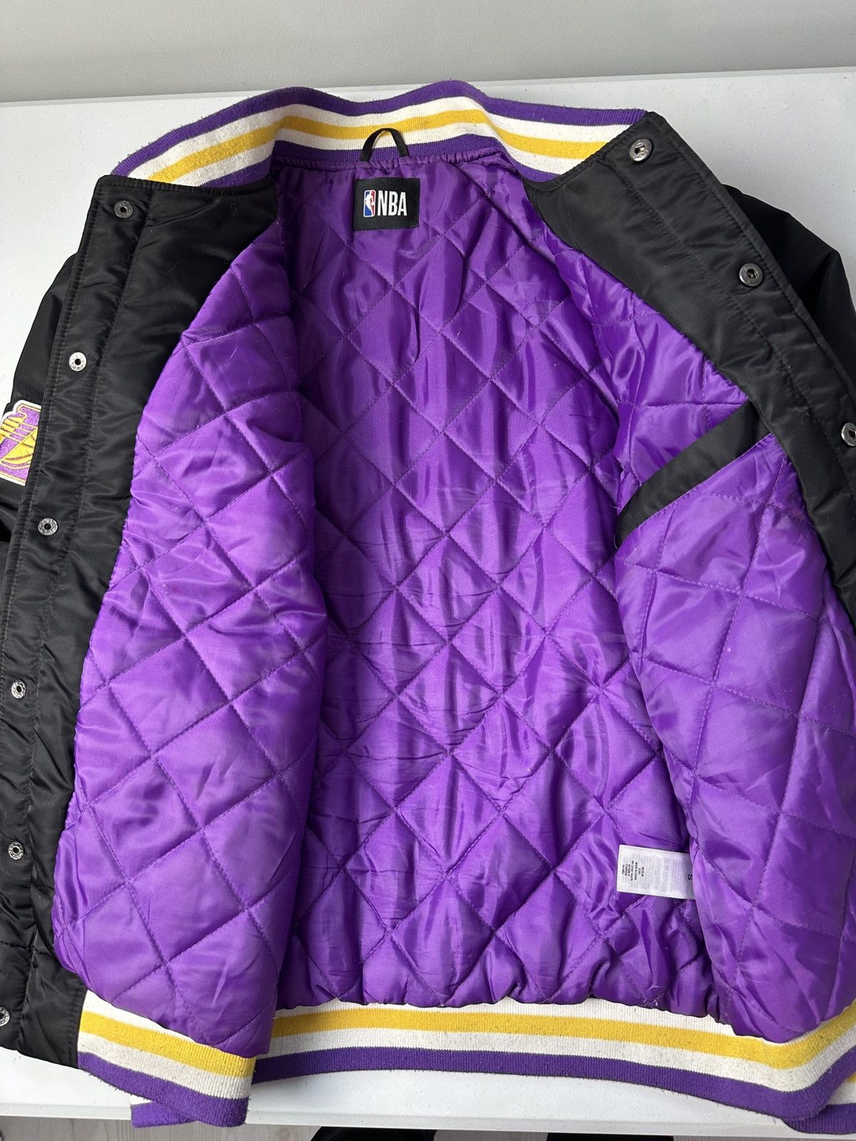 NBA Bomber Jacket NBA Los Angeles Lakers Size US S / EU 44-46 / 1 - 8 Thumbnail