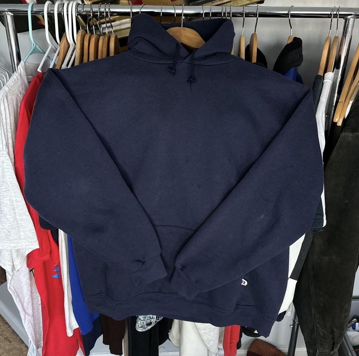 Russell Athletic Men's Y2K Russell Athletic Navy Blue Size US L / EU 52-54 / 3 - 1 Thumbnail