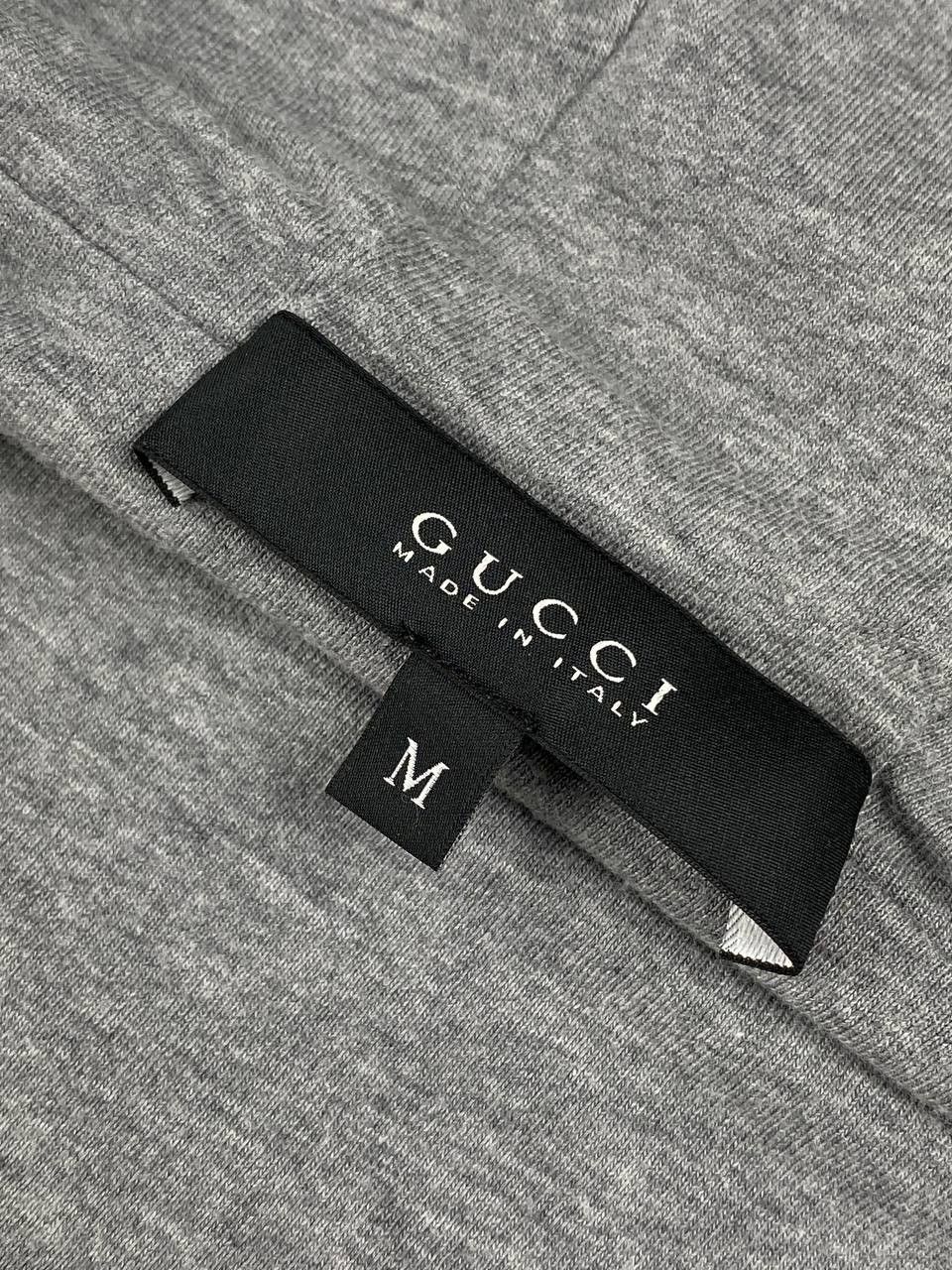Gucci Gucci Full Zip Hoodie Men Size M Gray Size US M / EU 48-50 / 2 - 9 Thumbnail