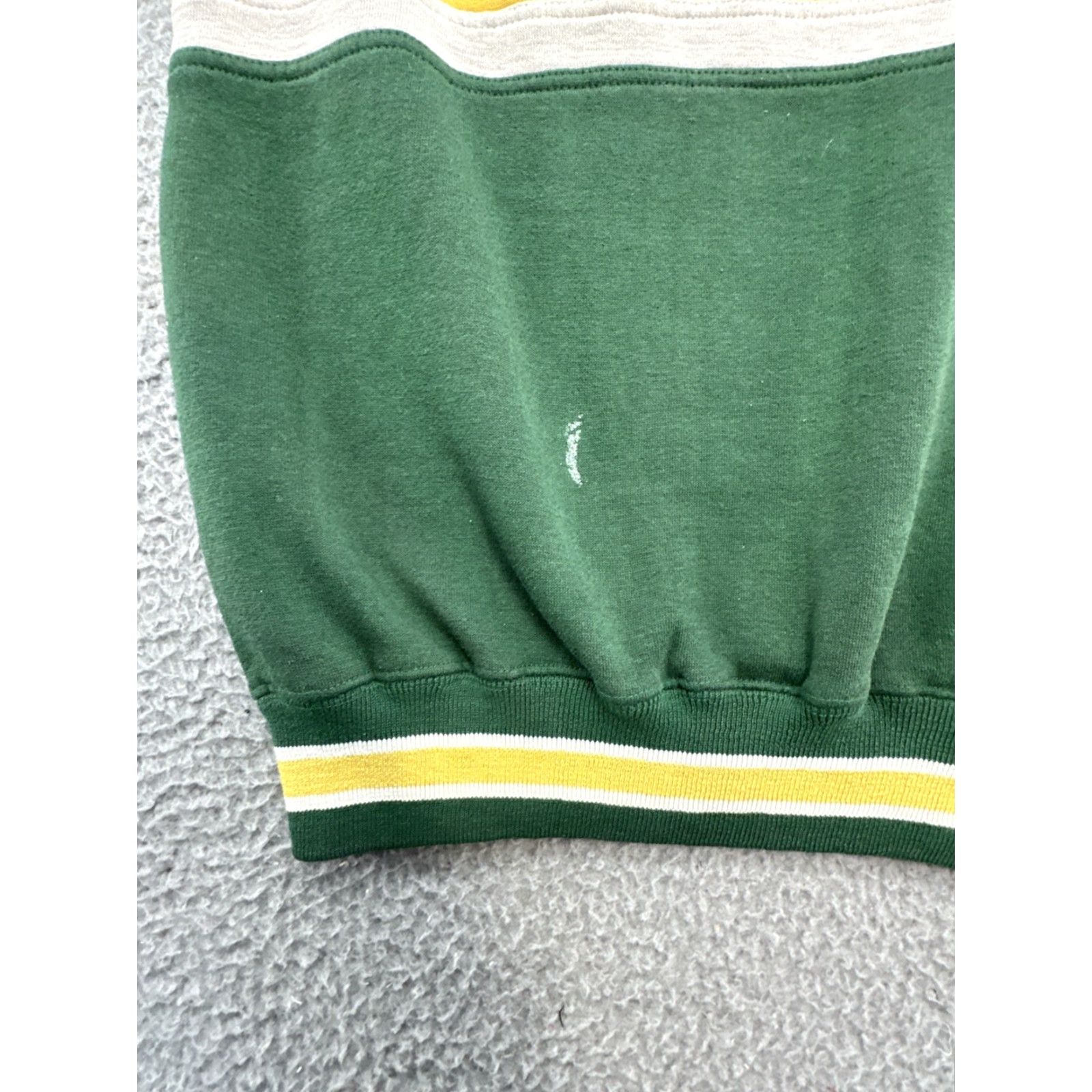 Logo 7 VINTAGE Logo 7 Sweatshirt Green Bay Packers Logo 7 Crew Neck Long Sleeve Men L Green Graphic Print Pullover Sports Football Fall Winter Spring Mens Size US L / EU 52-54 / 3 - 5 Thumbnail
