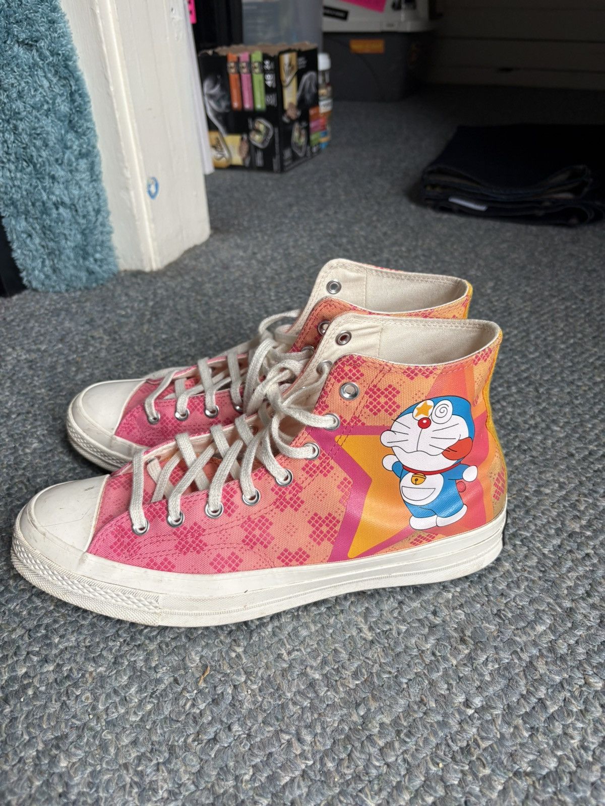 Converse Doraemon Converse Chuck 70 Size US 11.5 / EU 44-45 - 1 Thumbnail