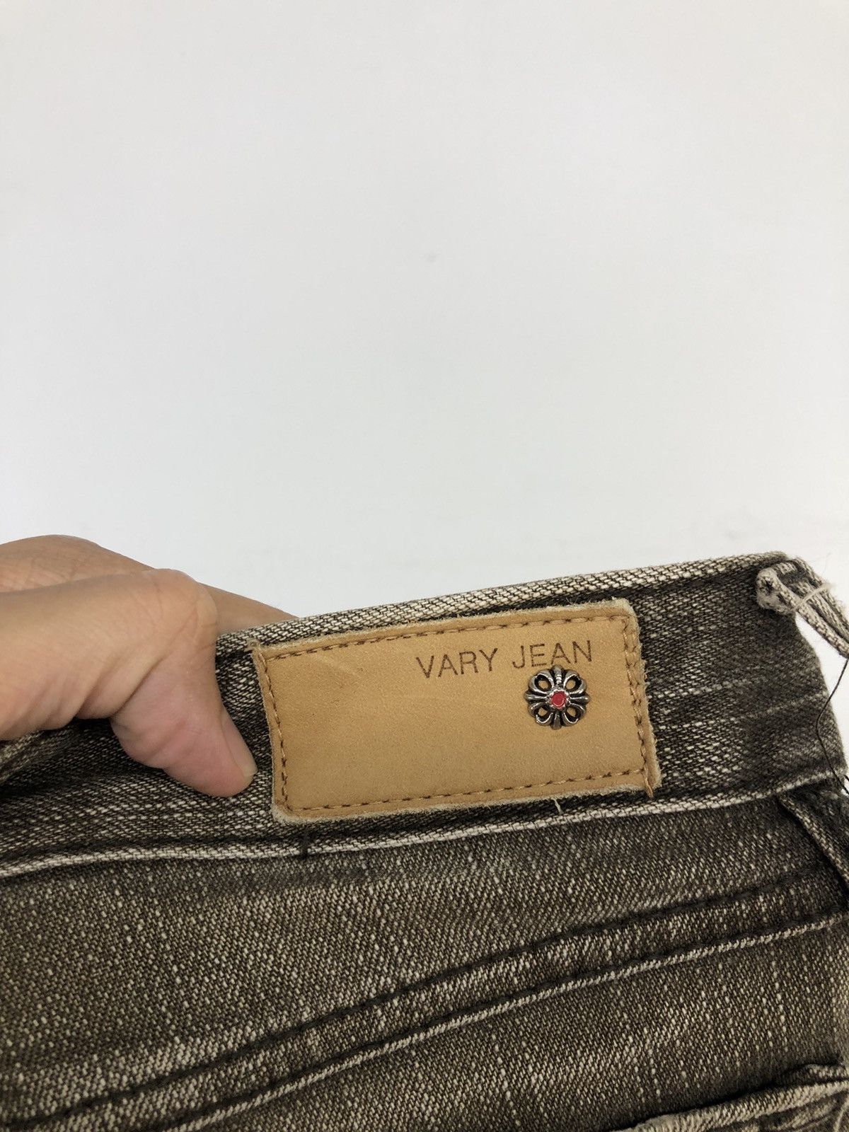 Japanese Brand Vintage Pavarotti Vary Jean Faded Brown Flare Bootcut Jeans Size 27" / US 4 / IT 40 - 21 Thumbnail