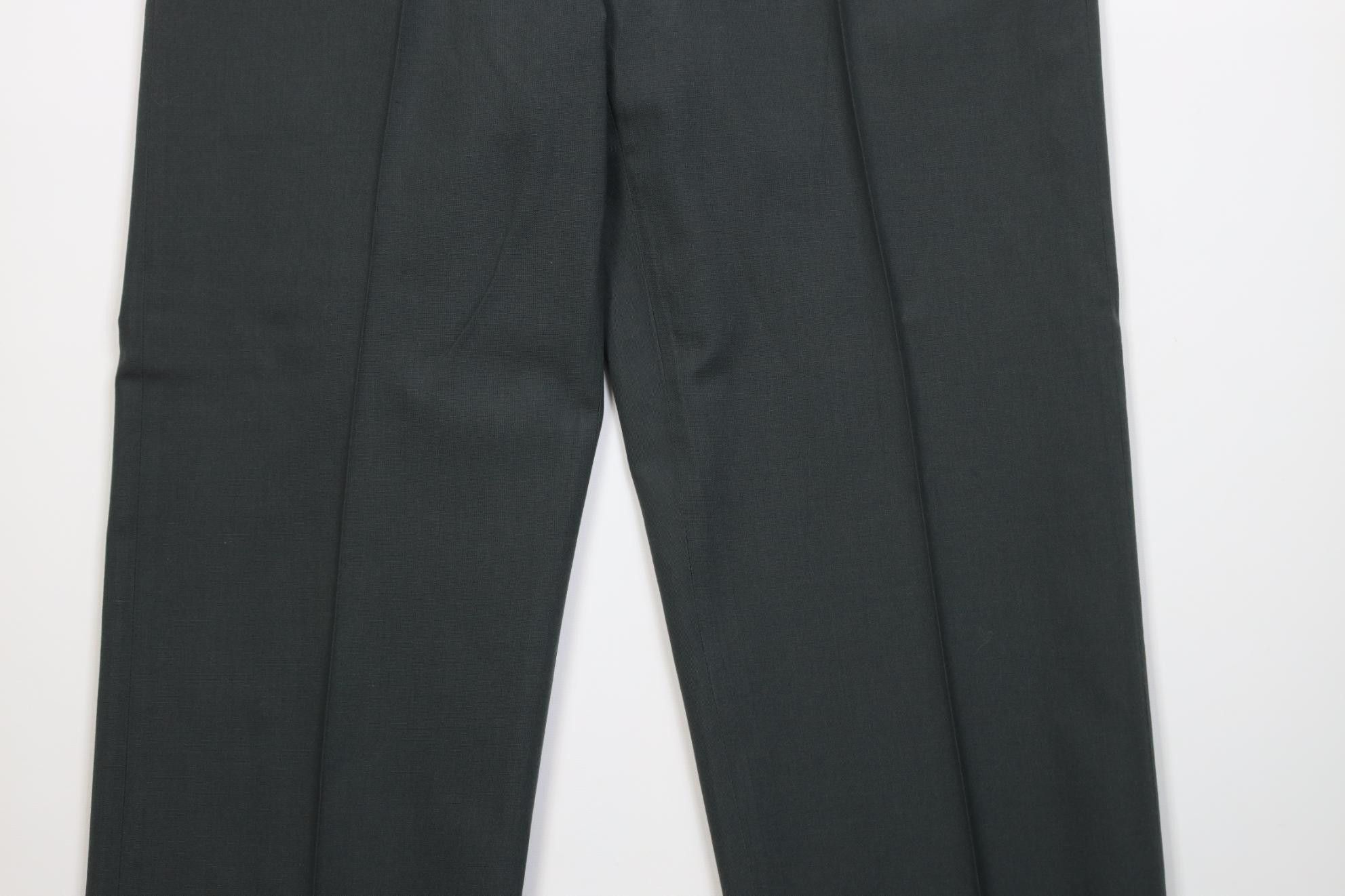 Vintage Vintage 60s Vietnam War Tropical Wool Wide Leg Pants Size US 35 - 3 Thumbnail