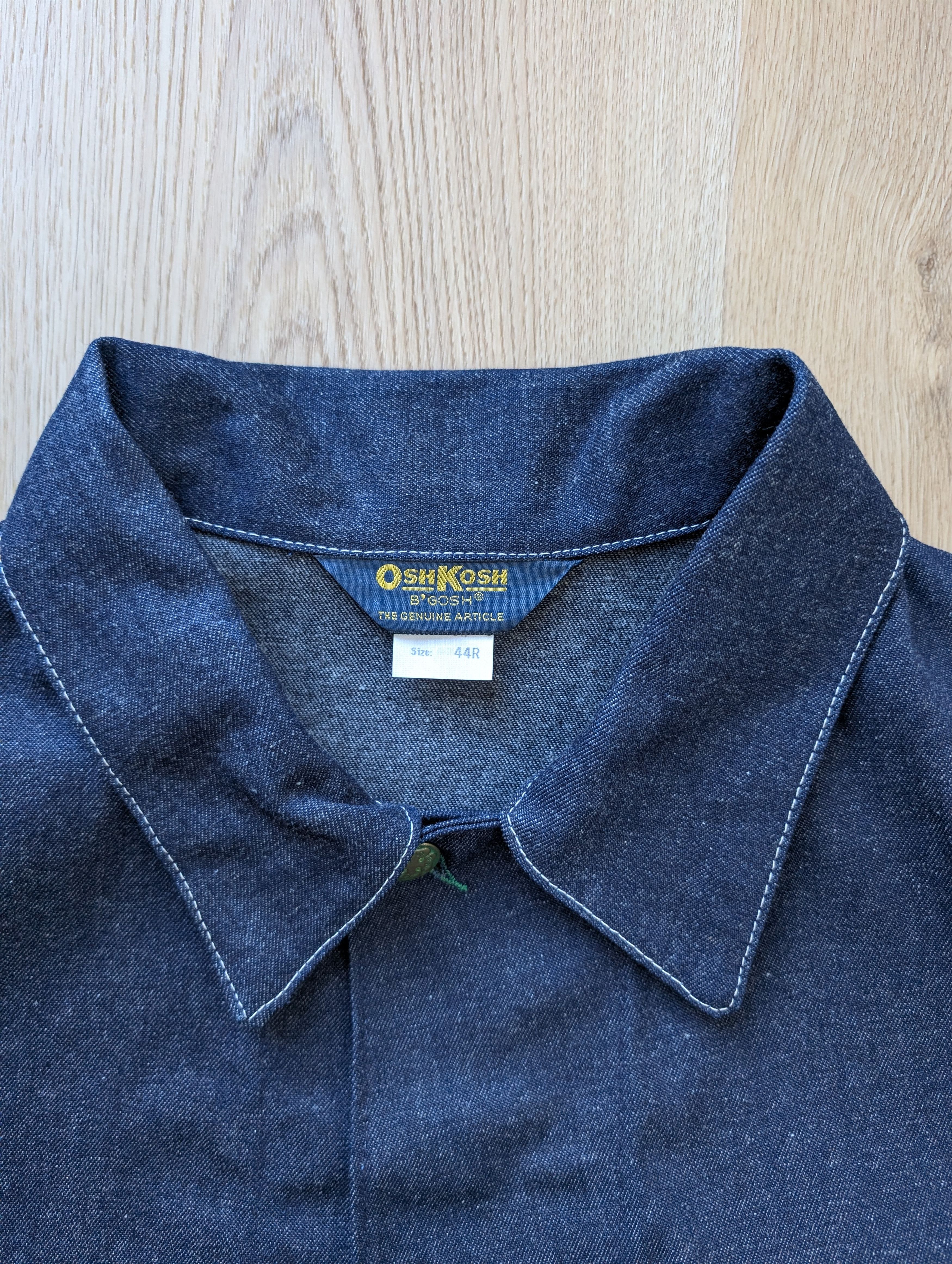 Other OshKosh Bgosh Union Made Sanforized Denim Chore Jacke Size US XL / EU 56 / 4 - 7 Thumbnail