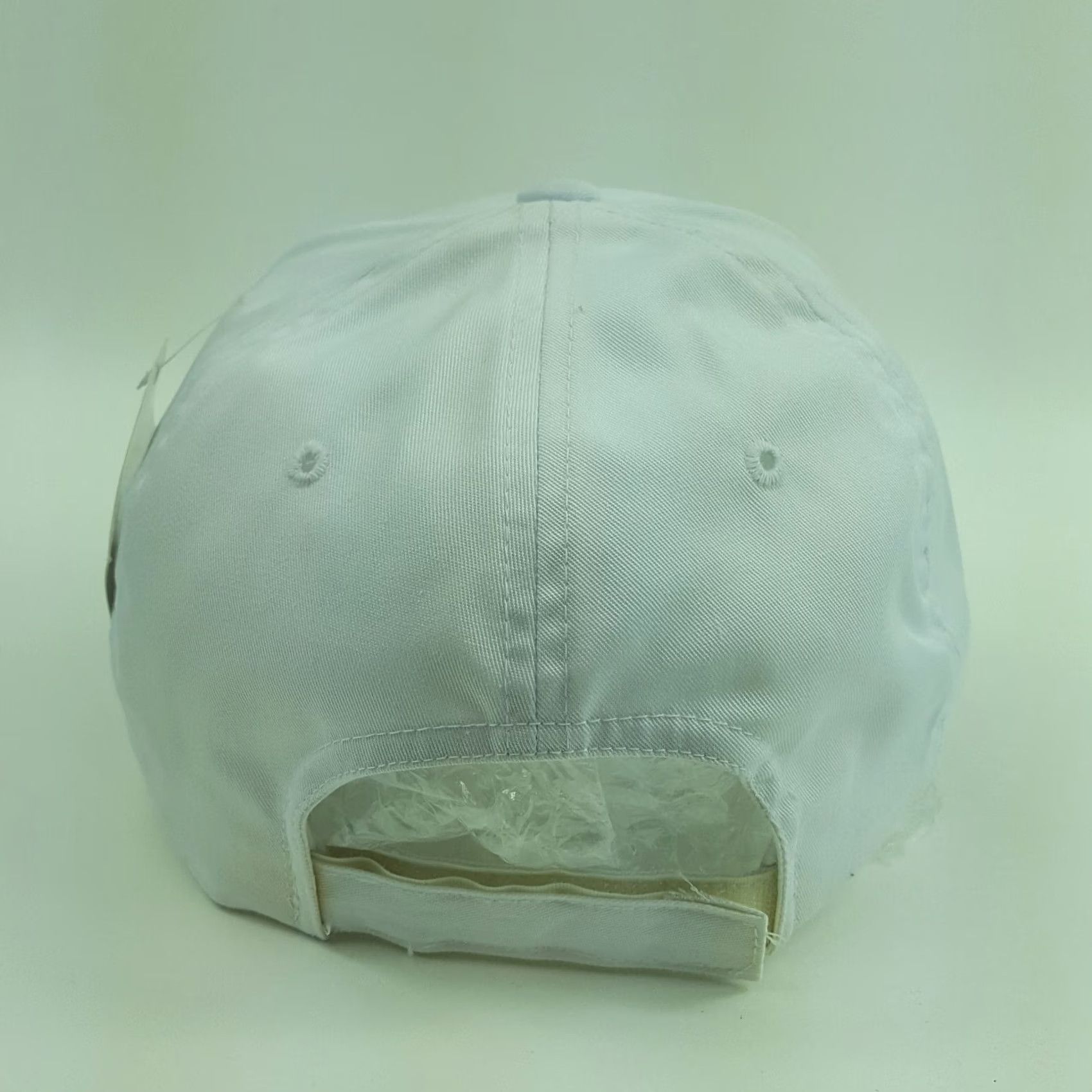Vintage VTG Kansas State Wildcats Hat NCAA Twill 90s College Baseball Cap Snapback Adjustable Mens White KD State University Logo Headmaster Size ONE SIZE - 7 Thumbnail