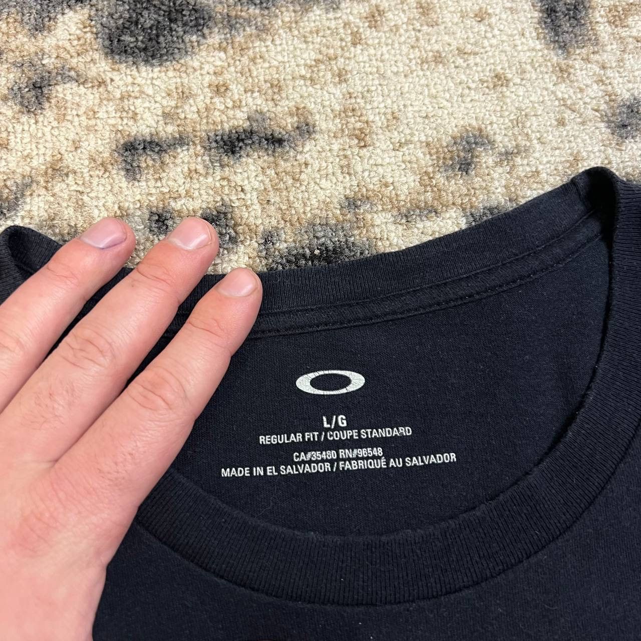 Oakley Oakley American Big Logo Vintage T-Shirt Surf Style Size US L / EU 52-54 / 3 - 4 Thumbnail