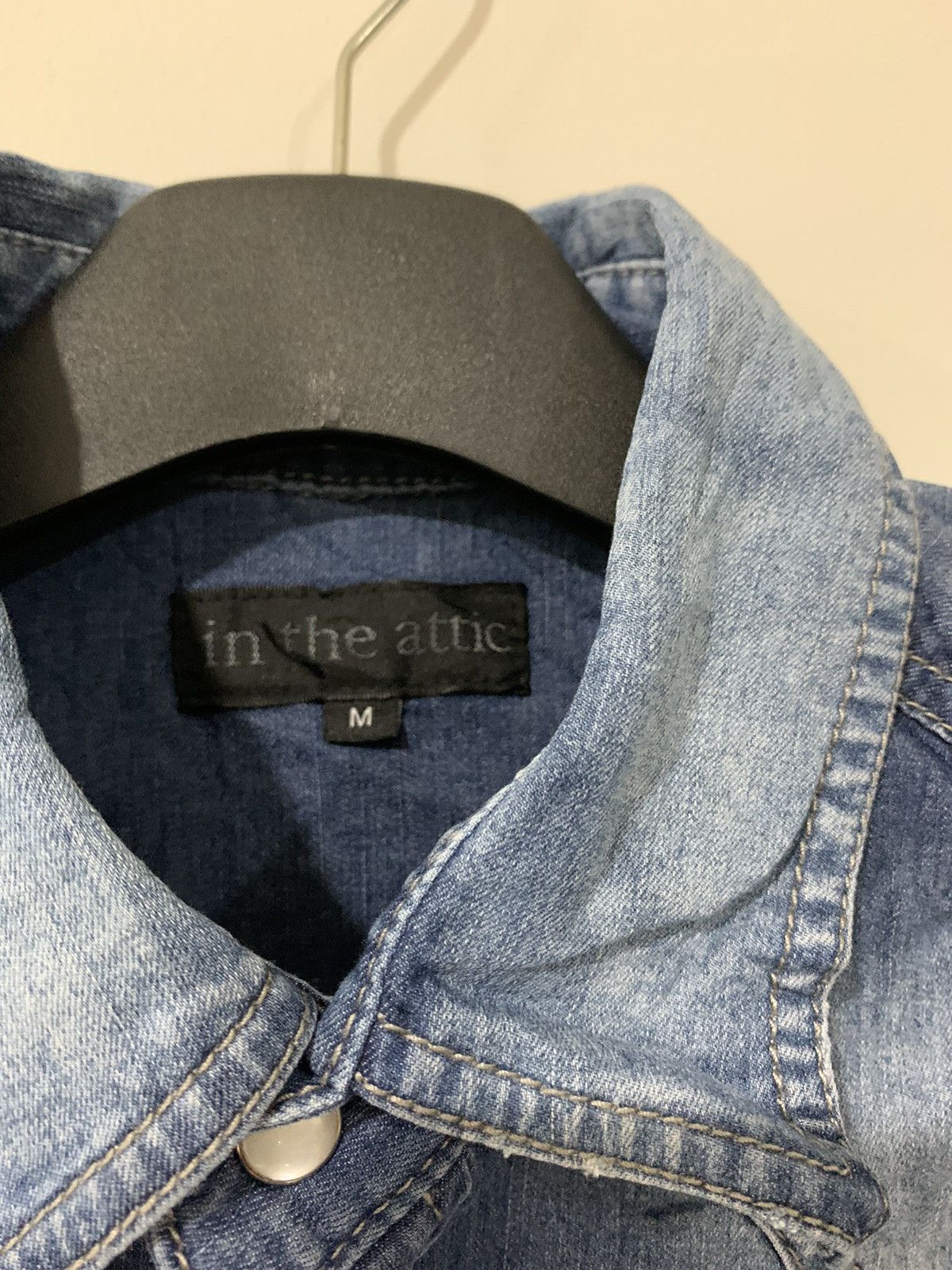 In The Attic In the attic denim shirt two tone sawtooth button usa flag Size US M / EU 48-50 / 2 - 3 Thumbnail