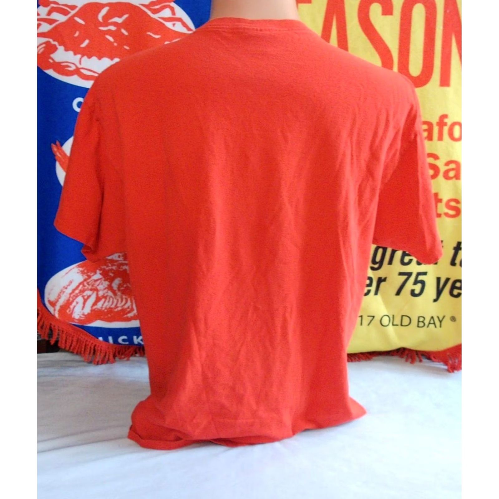 Vintage VTG Surfside Beach T Shirt Men's 2XL Slim Red Delta Pro Weight Cotton Ocean Nautical USA Surfing Family Fun Shirt Size US XXL / EU 58 / 5 - 4 Thumbnail