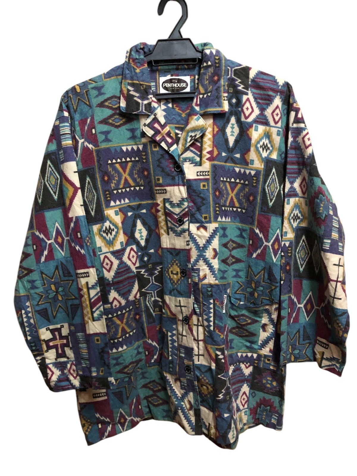 Japanese Brand Penthouse New York Navajo Button Ups Shirt Size US M / EU 48-50 / 2 - 1 Thumbnail