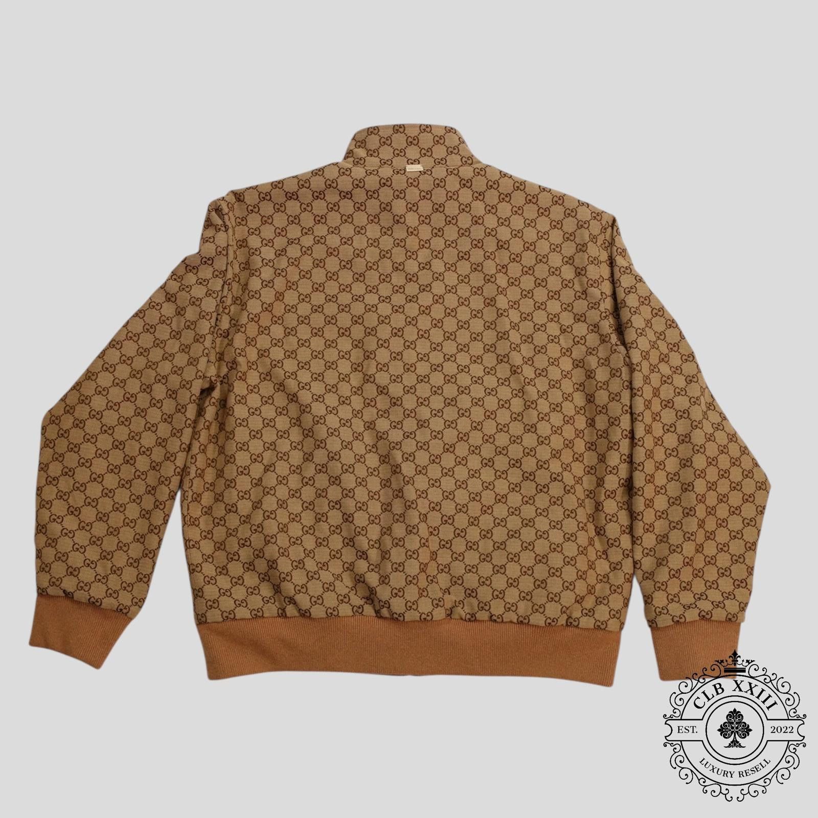 Gucci Gucci GG Supreme Canvas Reversible Jacket in Brown Size US XL / EU 56 / 4 - 3 Thumbnail