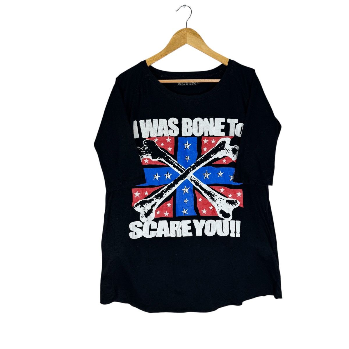 Japanese Brand ☀️HELL CAT PUNKS CROSS BONES T SHIRTS Size L / US 10 / IT 46 - 2 Thumbnail